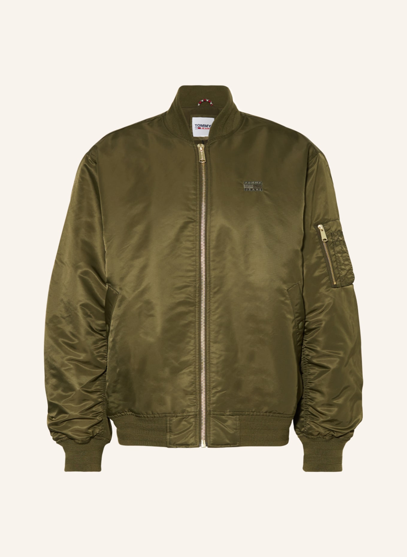 TOMMY JEANS Bomber jacket, Color: OLIVE (Image 1)