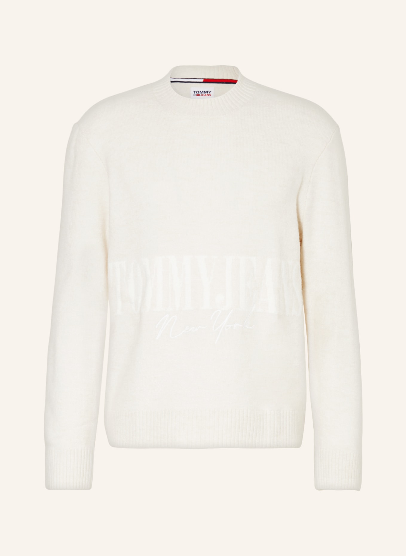 TOMMY JEANS Sweater, Color: WHITE (Image 1)