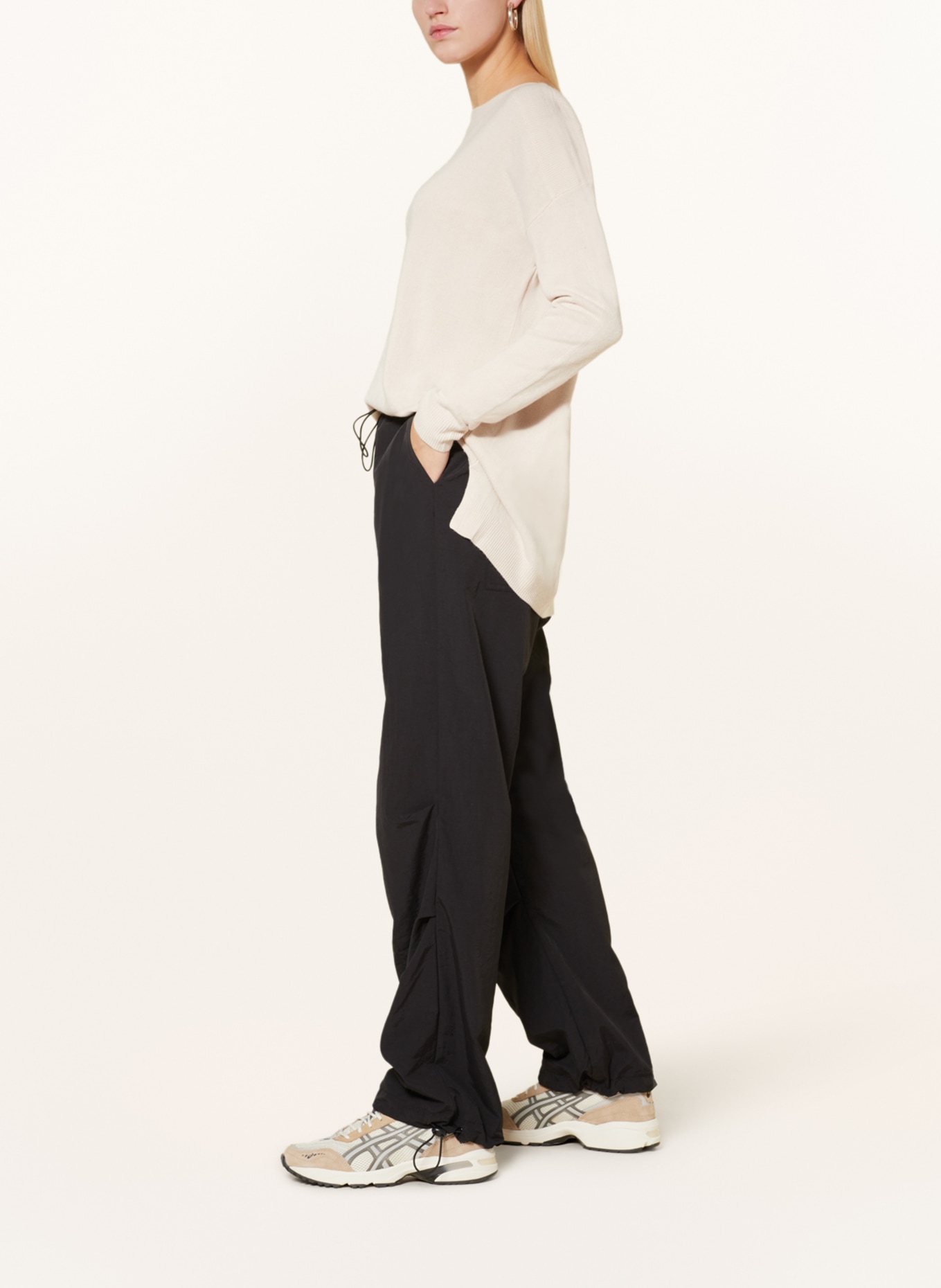 ONLY Cargo pants, Color: BLACK (Image 4)