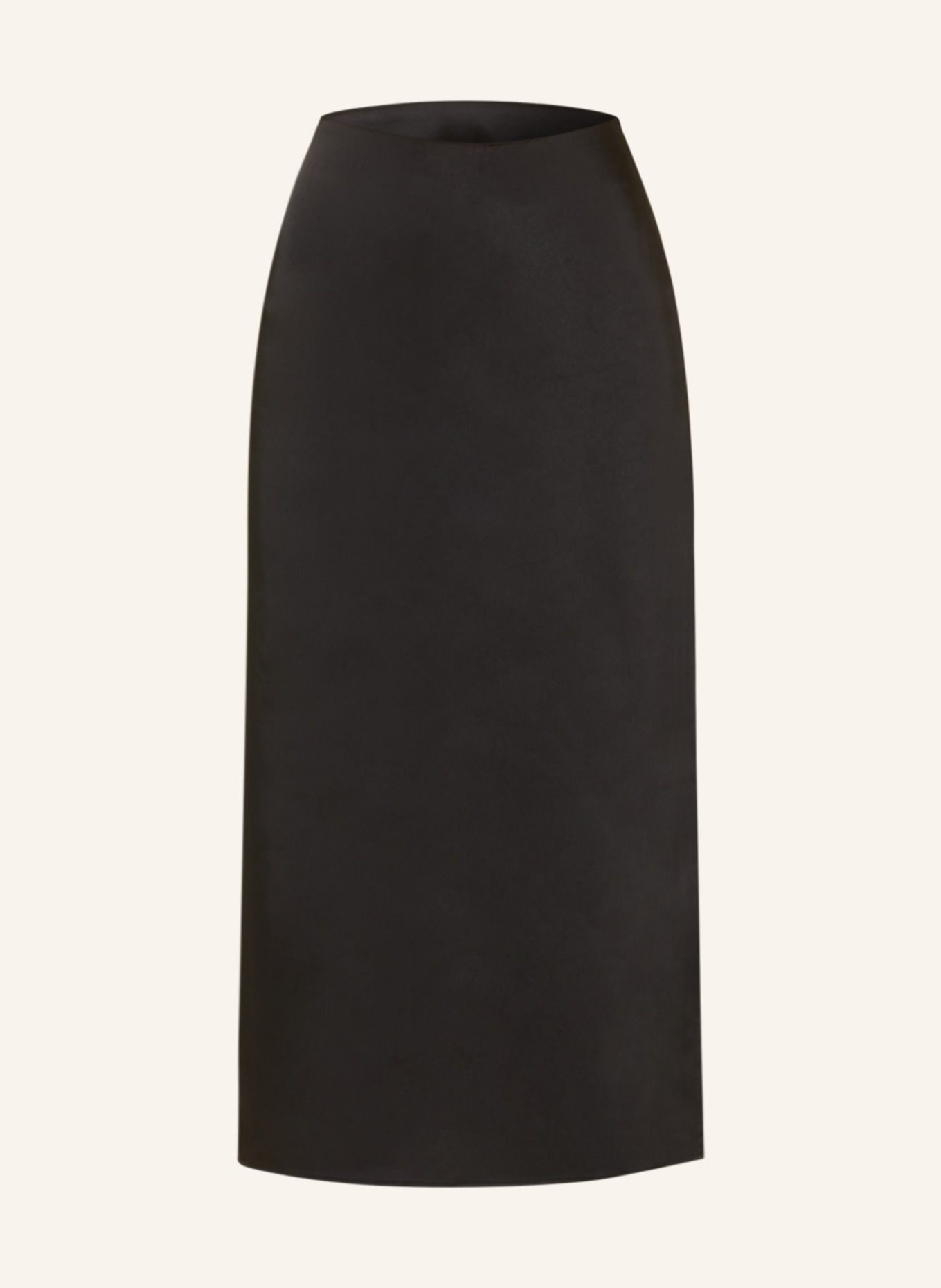 ONLY Satin skirt, Color: BLACK (Image 1)