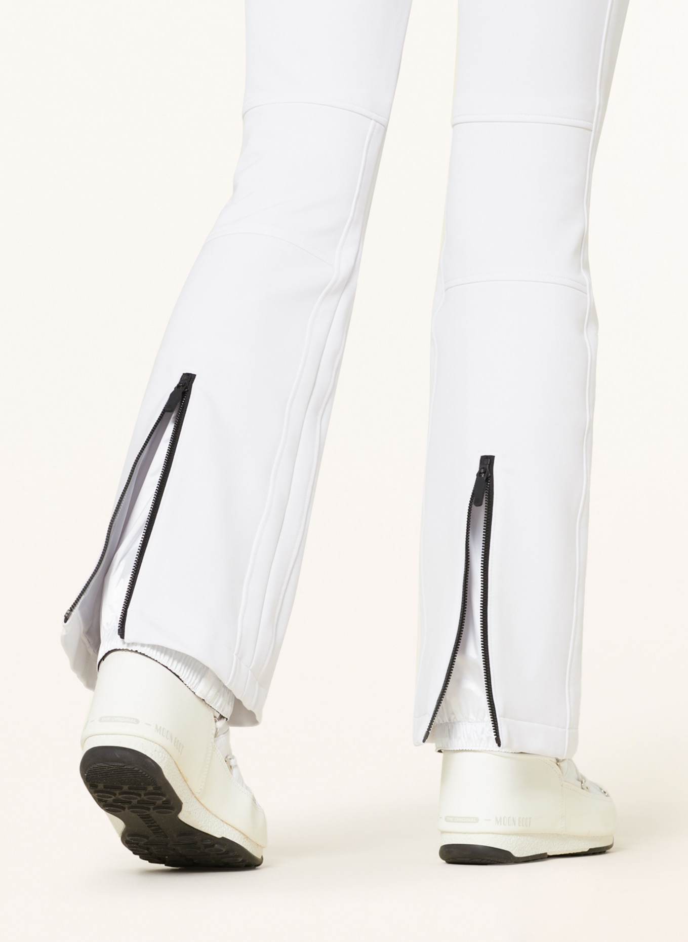 SPORTALM Softshell ski pants, Color: WHITE (Image 7)