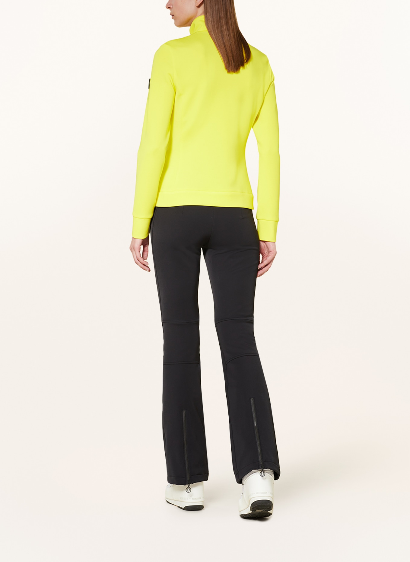 SPORTALM Softshell-Skihose: SCHWARZ