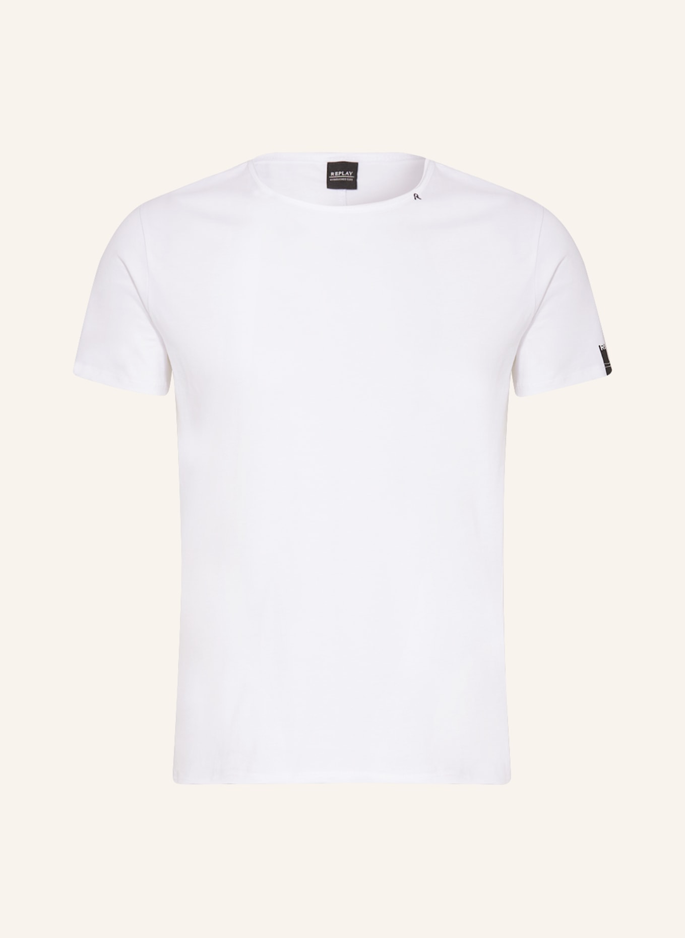 in white REPLAY T-shirt