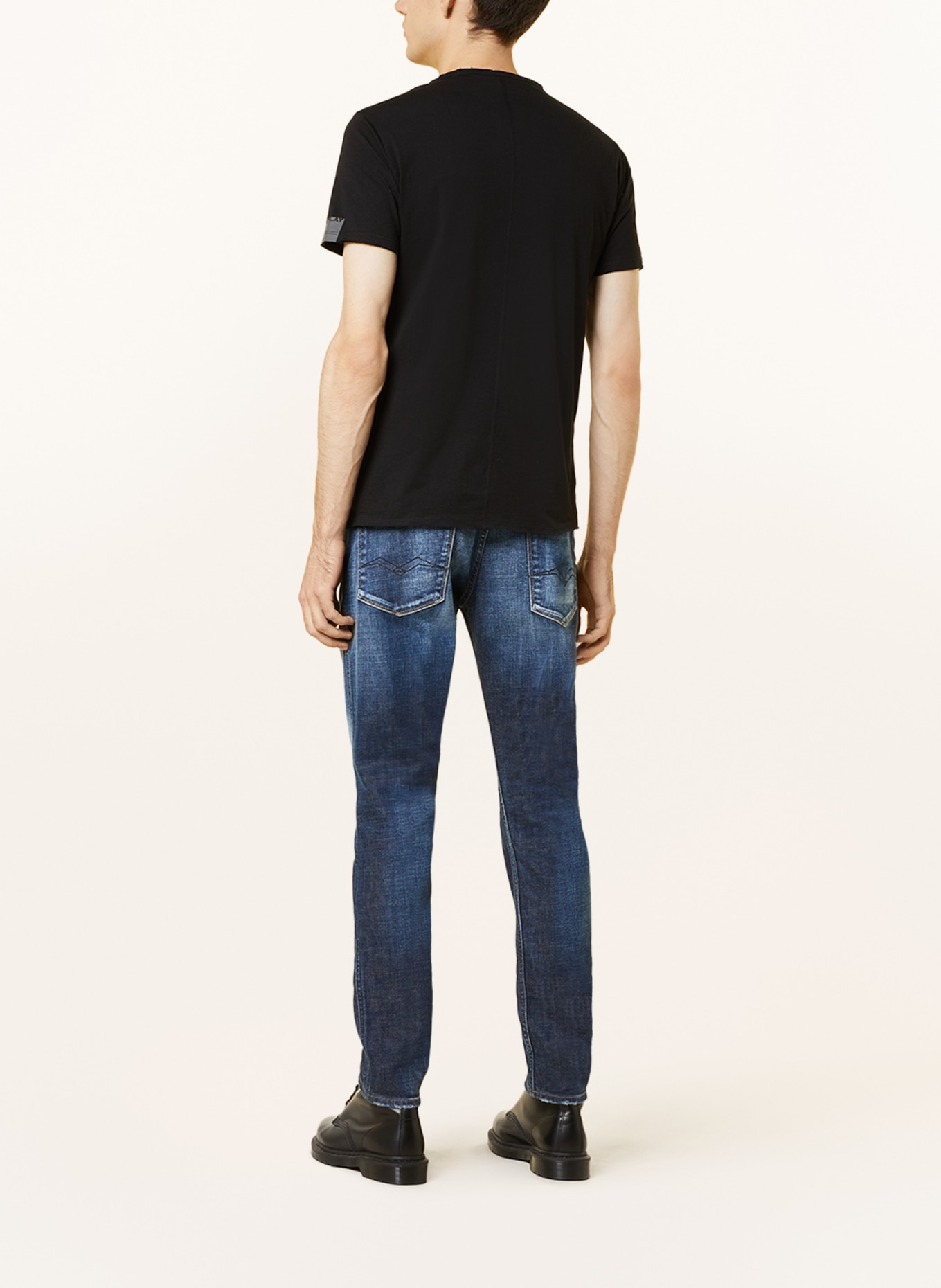 REPLAY Jeans ANBASS Slim Fit, Farbe: 007 DARK BLUE (Bild 3)