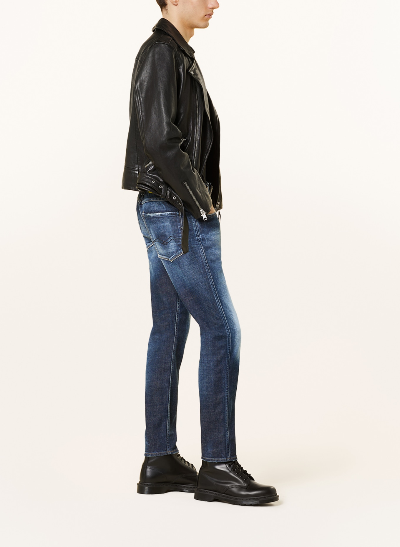 REPLAY Jeans ANBASS slim fit, Color: 007 DARK BLUE (Image 4)