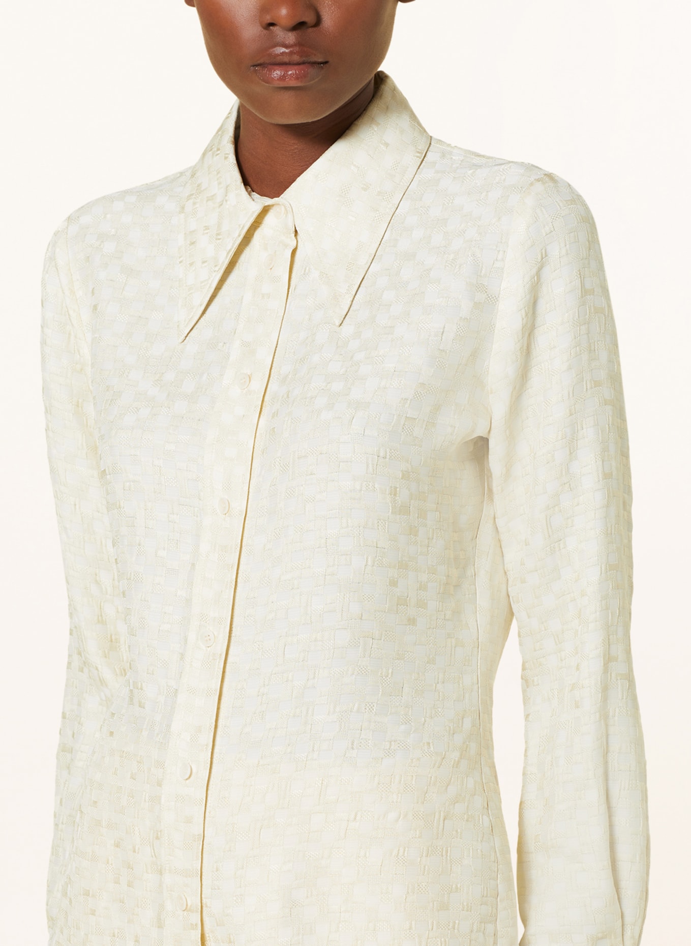 RÓHE Shirt blouse, Color: LIGHT YELLOW (Image 4)