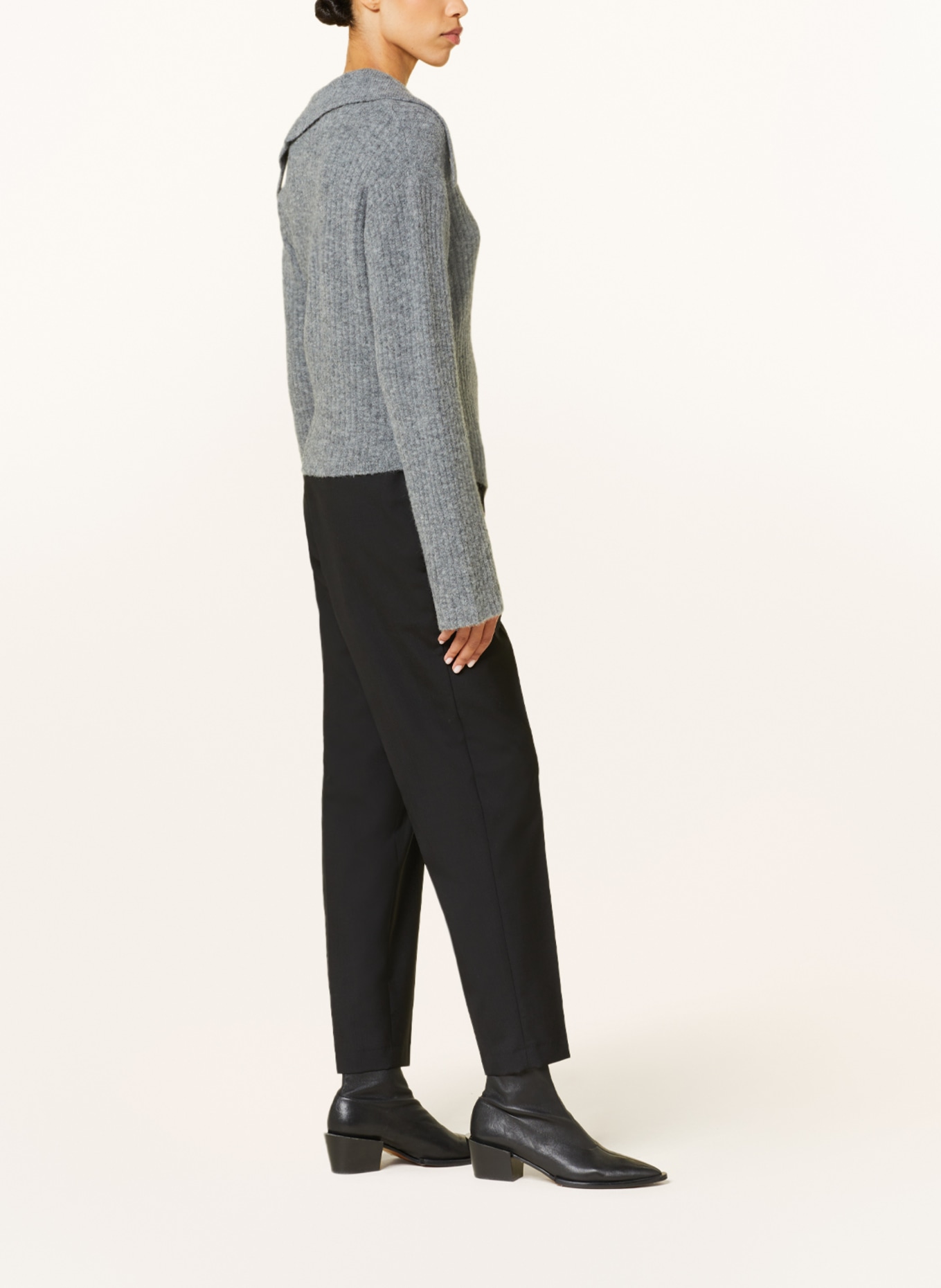 RÓHE Trousers, Color: BLACK (Image 4)