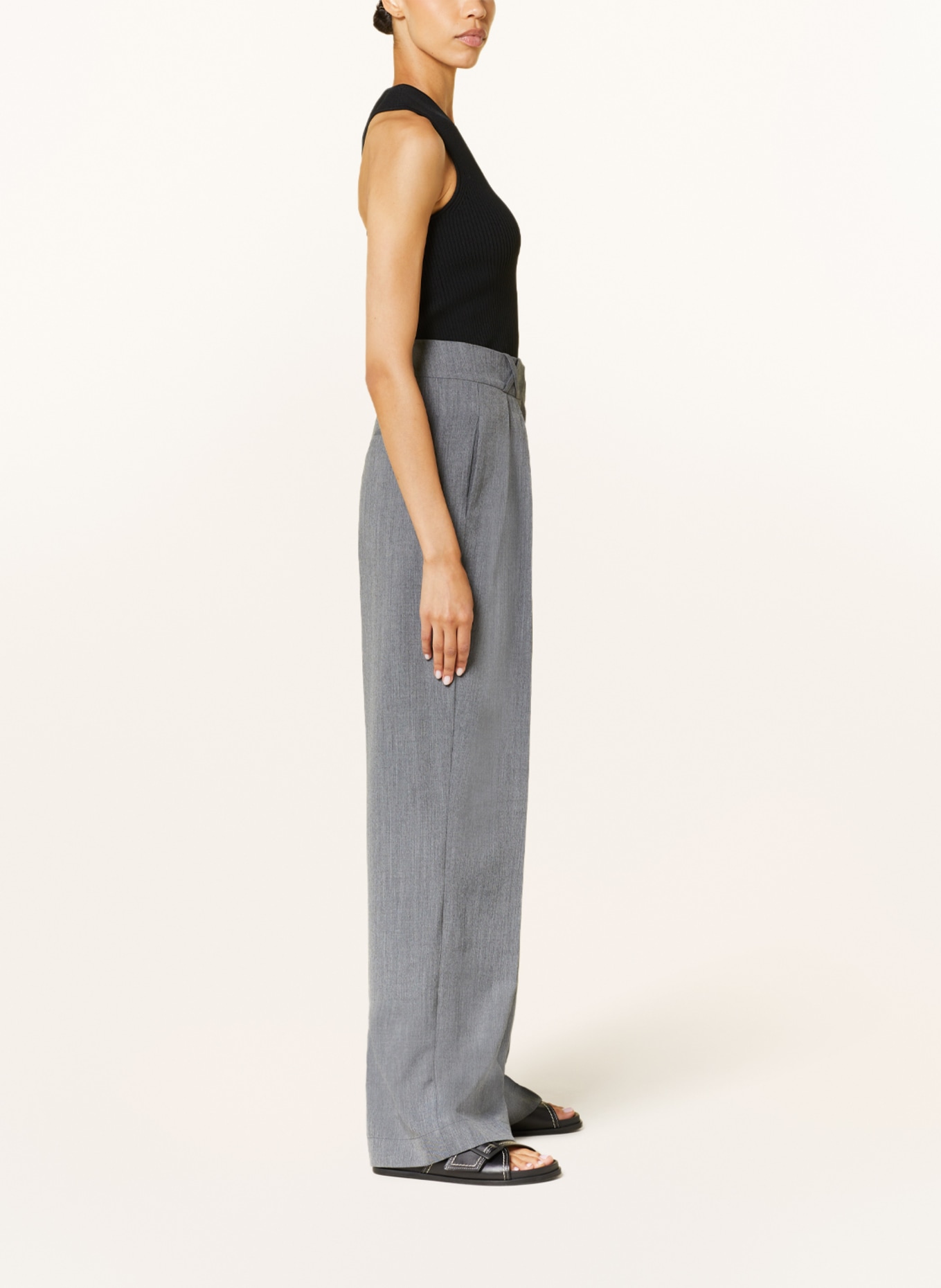 Róhe wide-leg tailored trousers - Grey