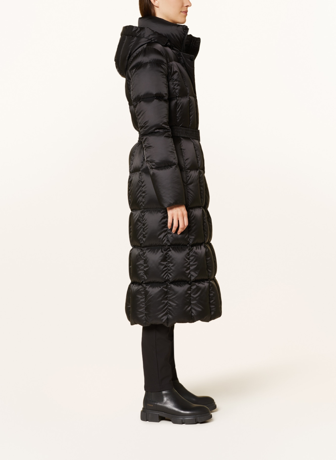 BOGNER Down coat NICOLE with removable hood, Color: BLACK (Image 4)