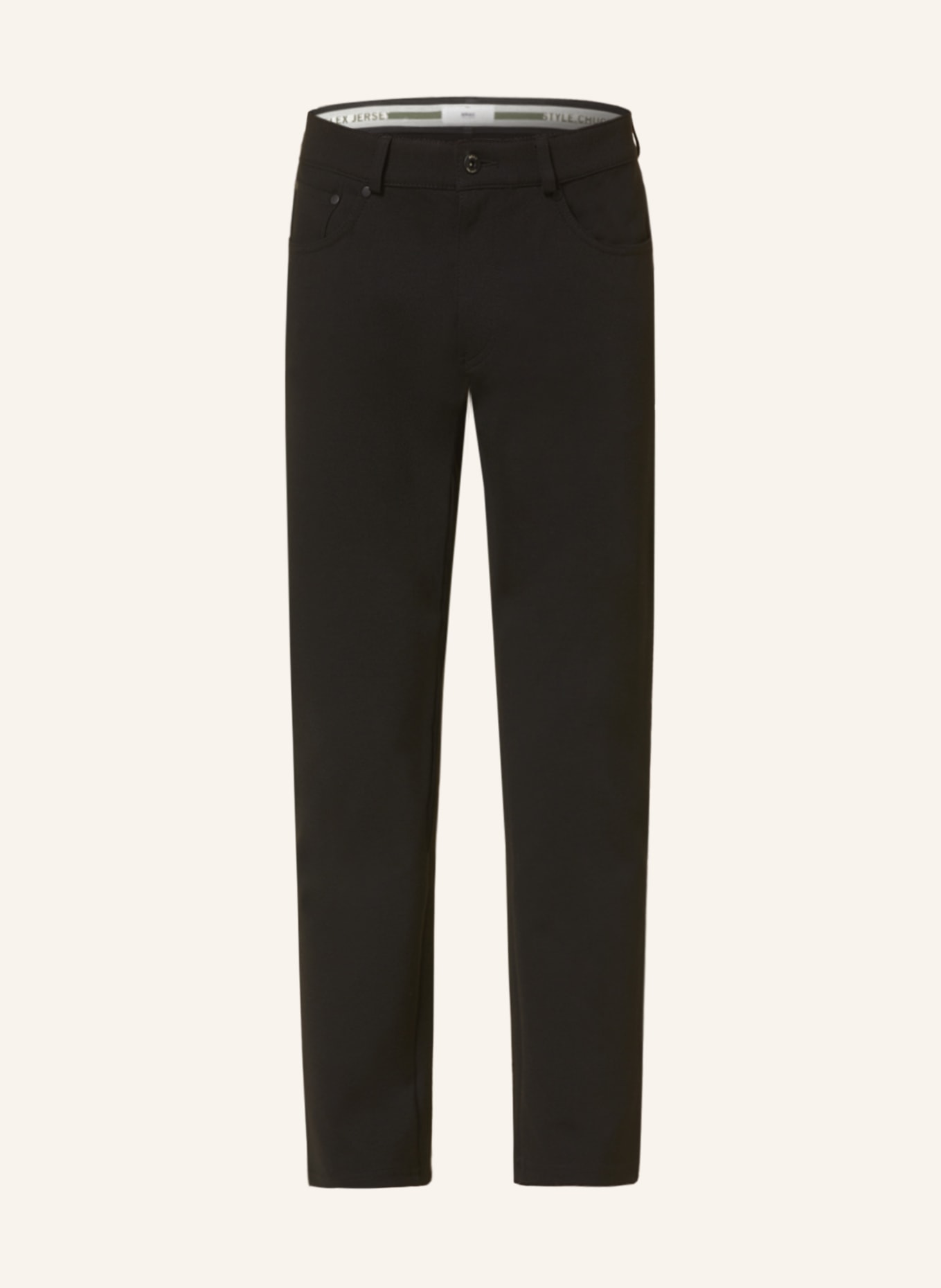 BRAX Jersey trousers CHUCK modern fit, Color: BLACK (Image 1)