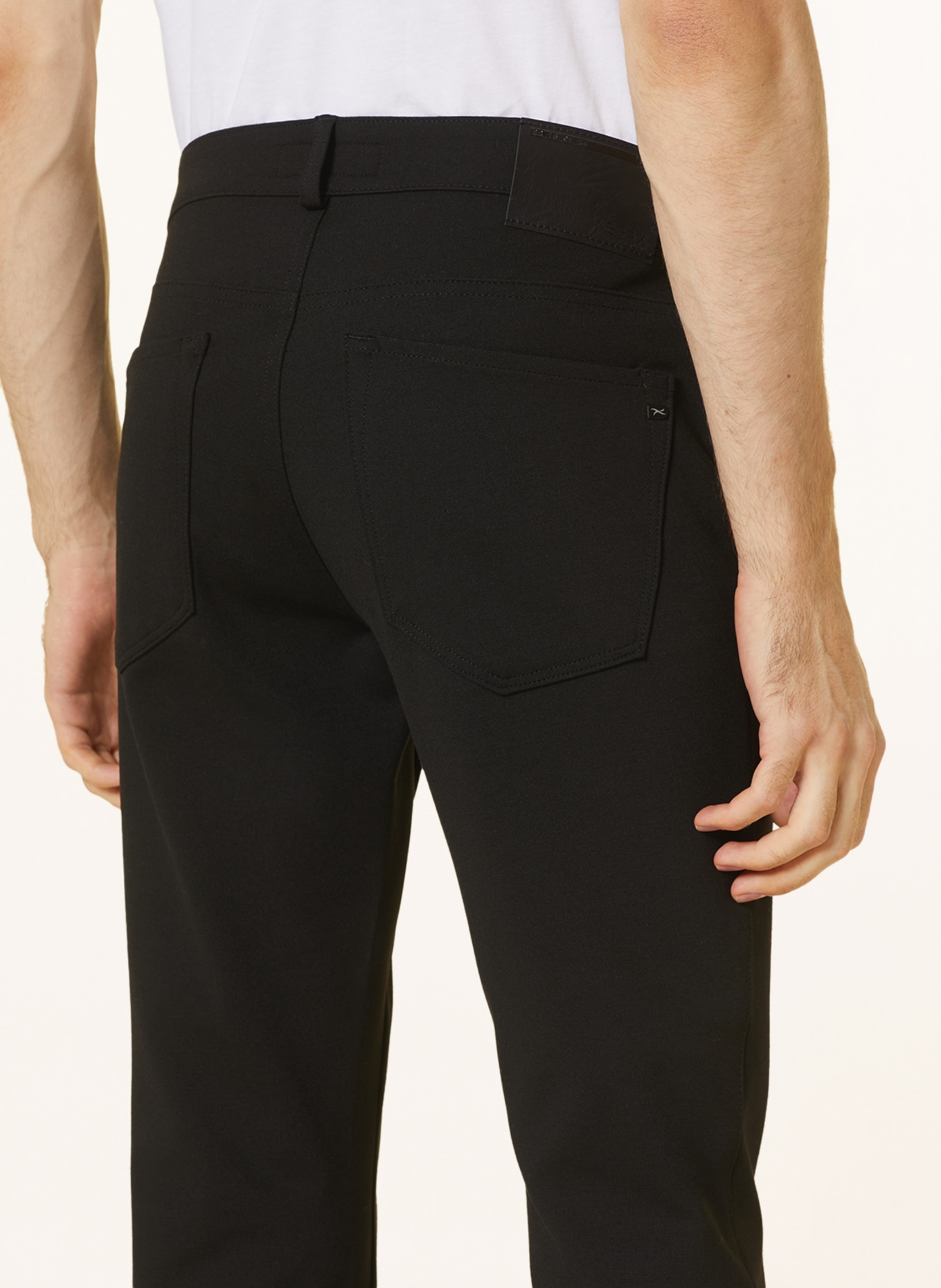 BRAX Spodnie dżersejowe CHUCK modern fit, Kolor: CZARNY (Obrazek 5)