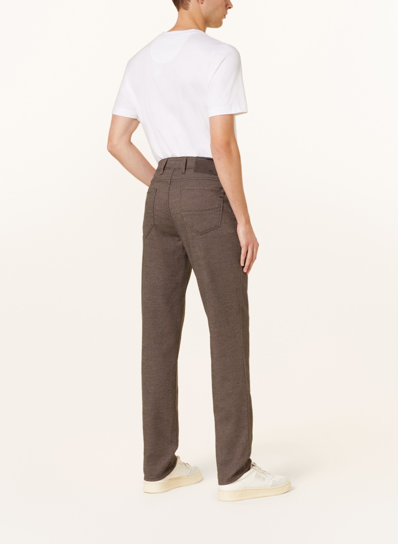 BRAX Trousers CADIZ straight fit, Color: BROWN (Image 3)