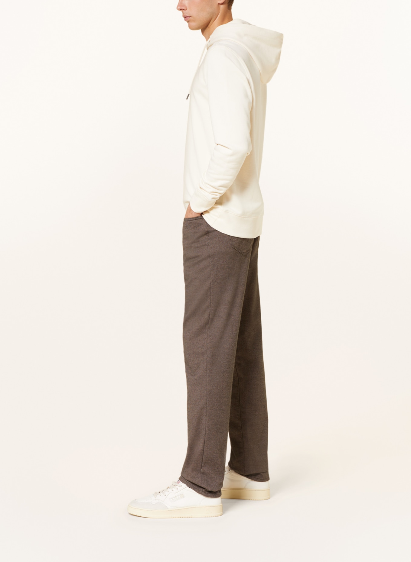 BRAX Trousers CADIZ straight fit, Color: BROWN (Image 4)