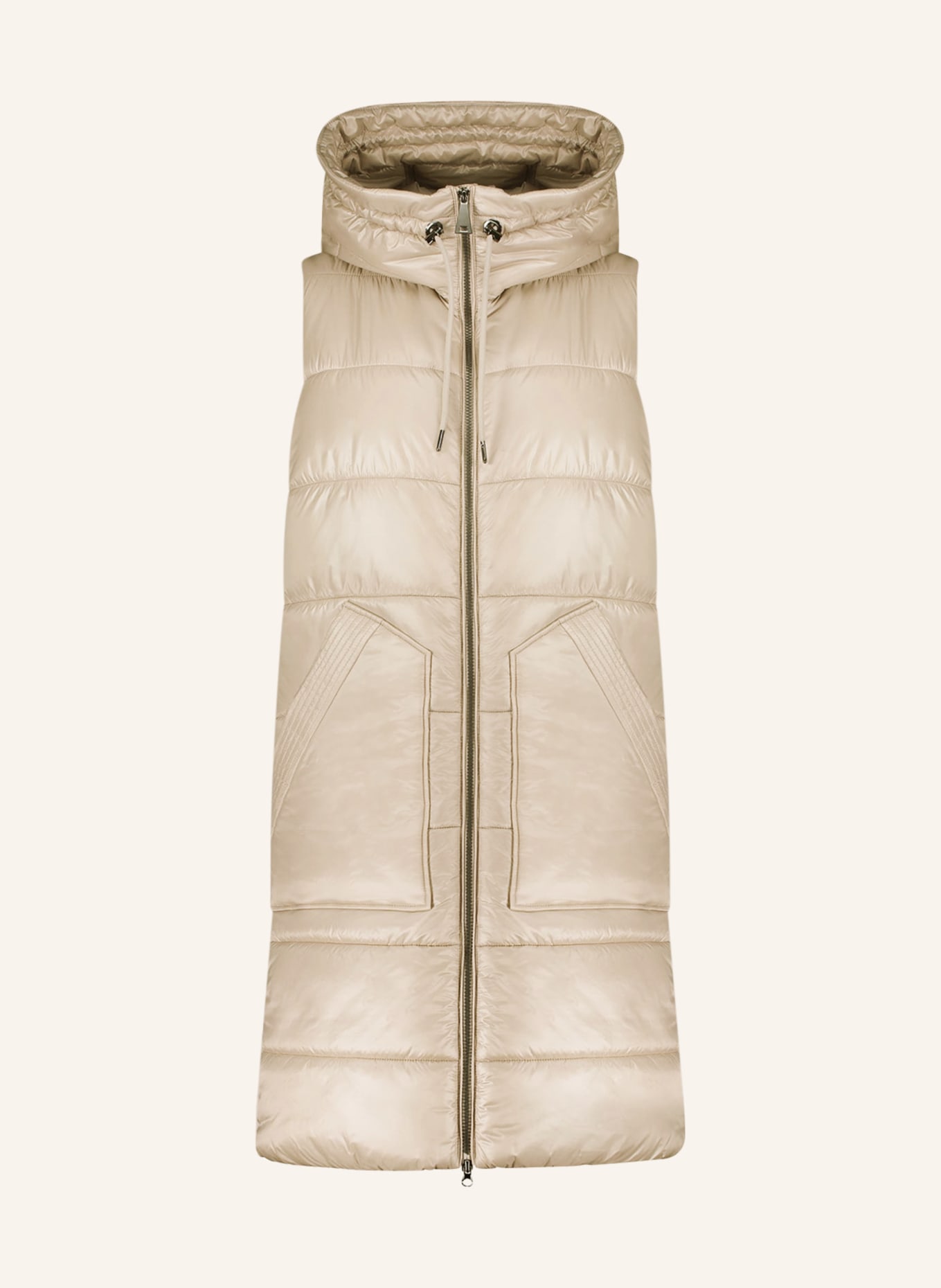 Betty Barclay Quilted vest, Color: BEIGE (Image 1)