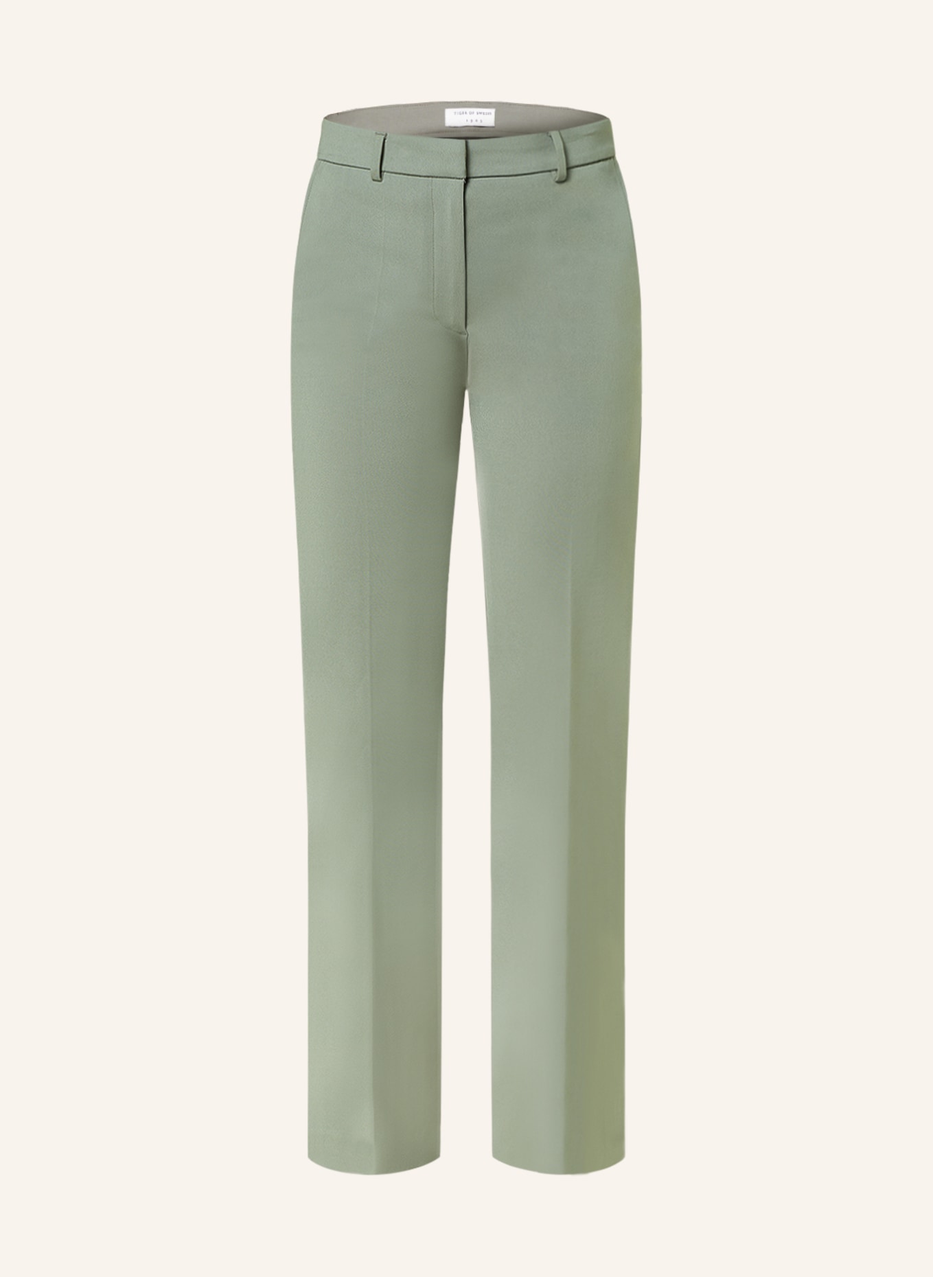 TIGER OF SWEDEN Trousers NOOWA, Color: 41V Thyme (Image 1)