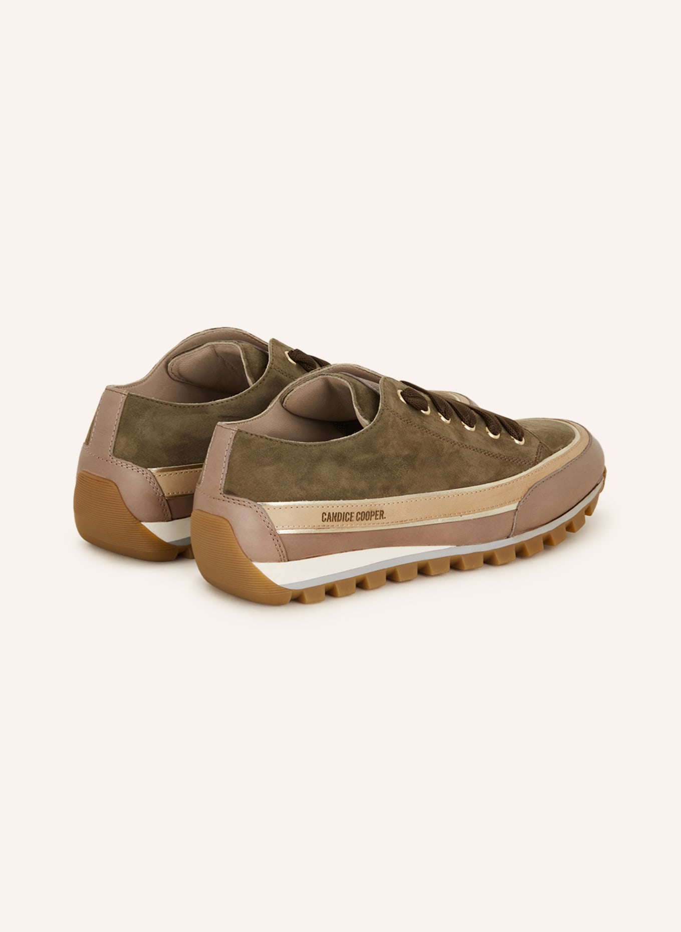 Candice Cooper Sneakers JANIS, Color: KHAKI/ TAUPE (Image 2)