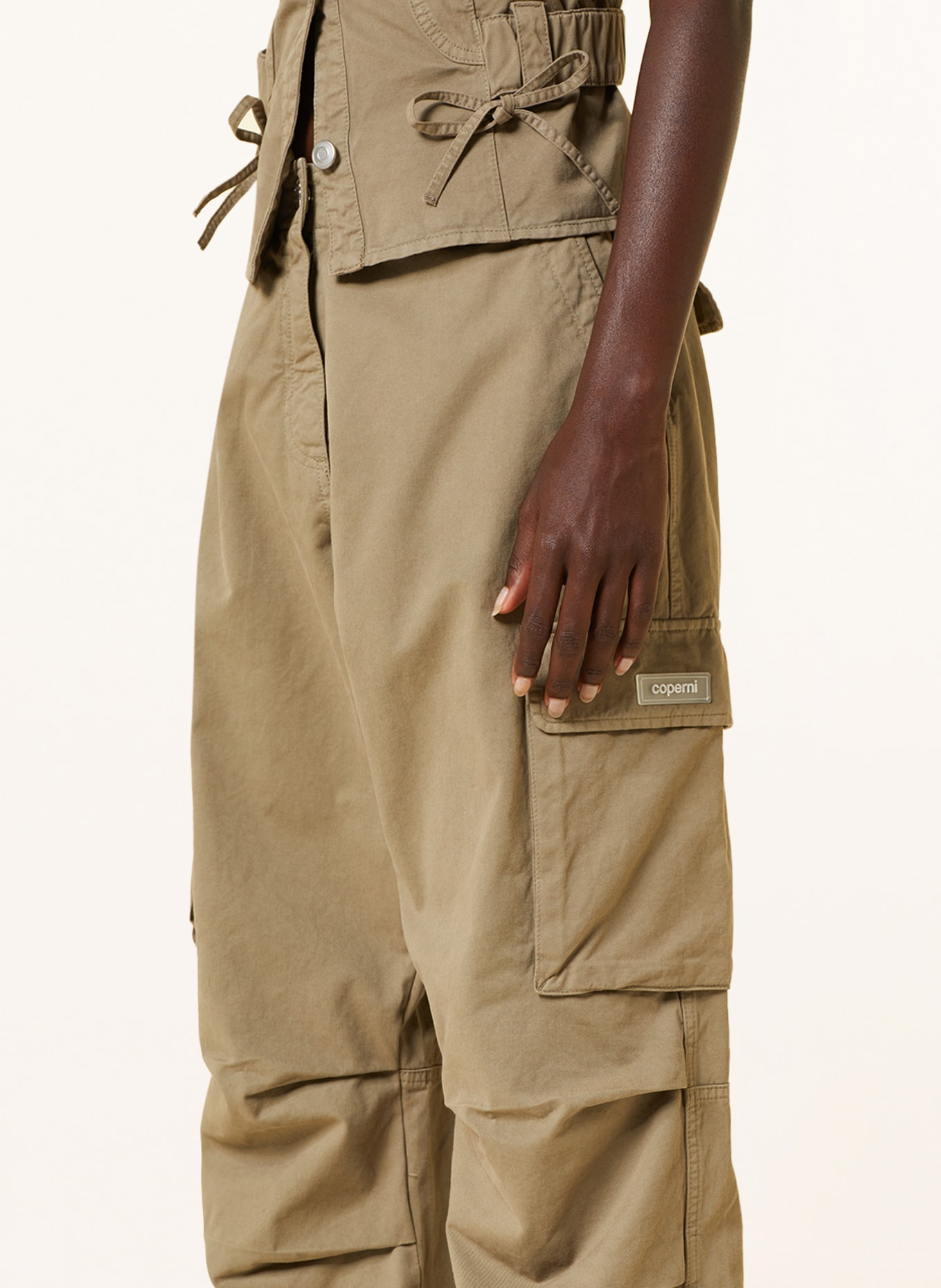 coperni Cargo pants, Color: KHAKI (Image 5)