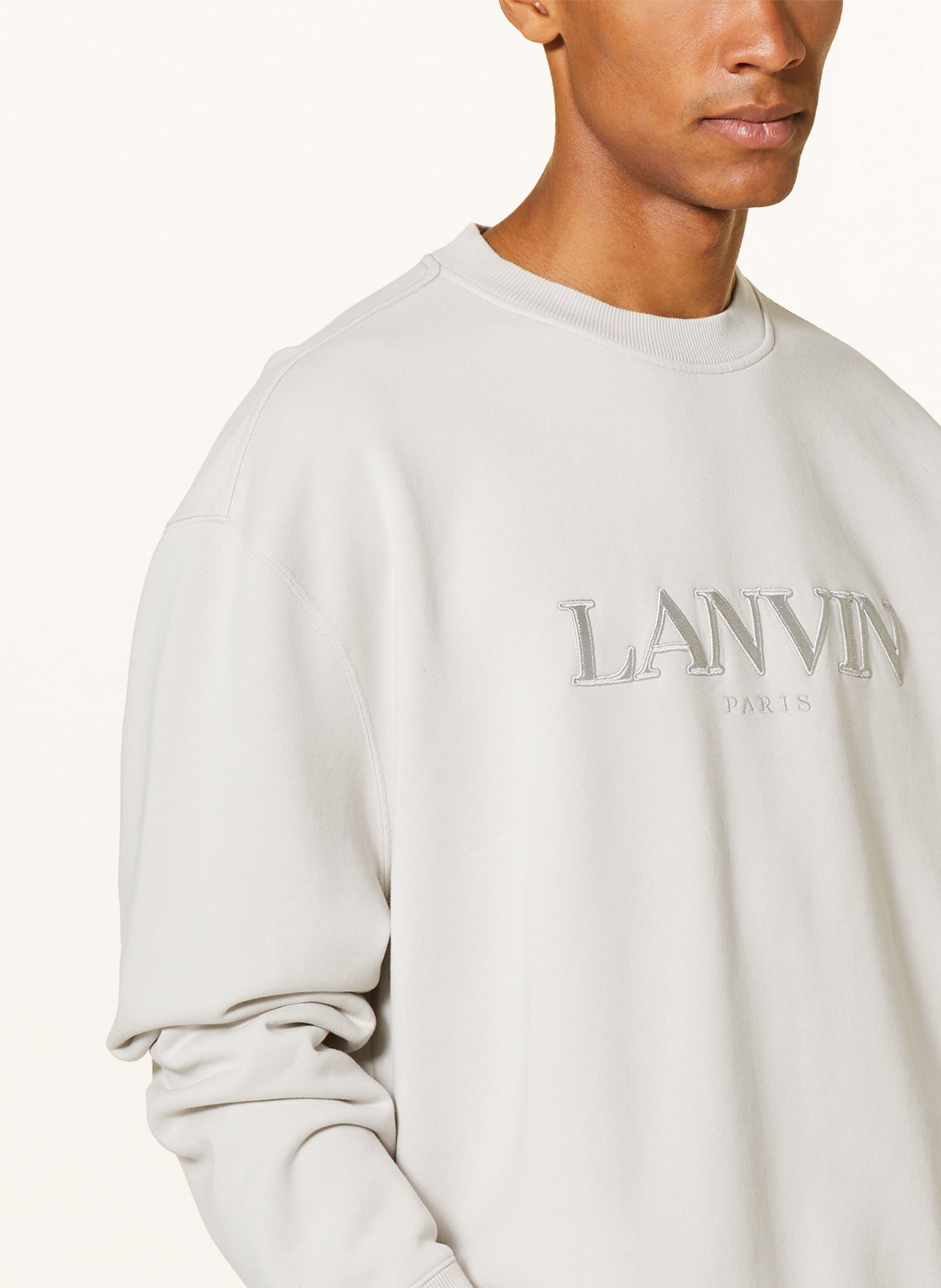 LANVIN Sweatshirt, Farbe: HELLGRAU (Bild 4)