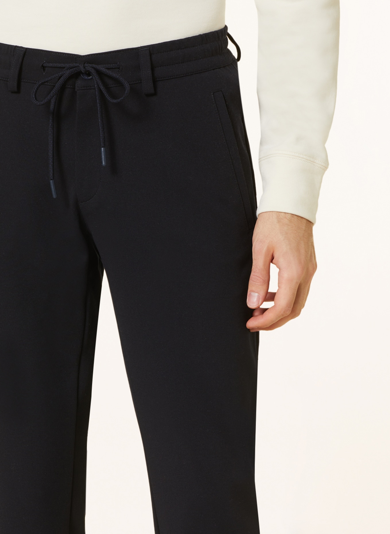 BRAX Trousers PHIL in jogger style Cropped fit, Color: DARK BLUE (Image 5)