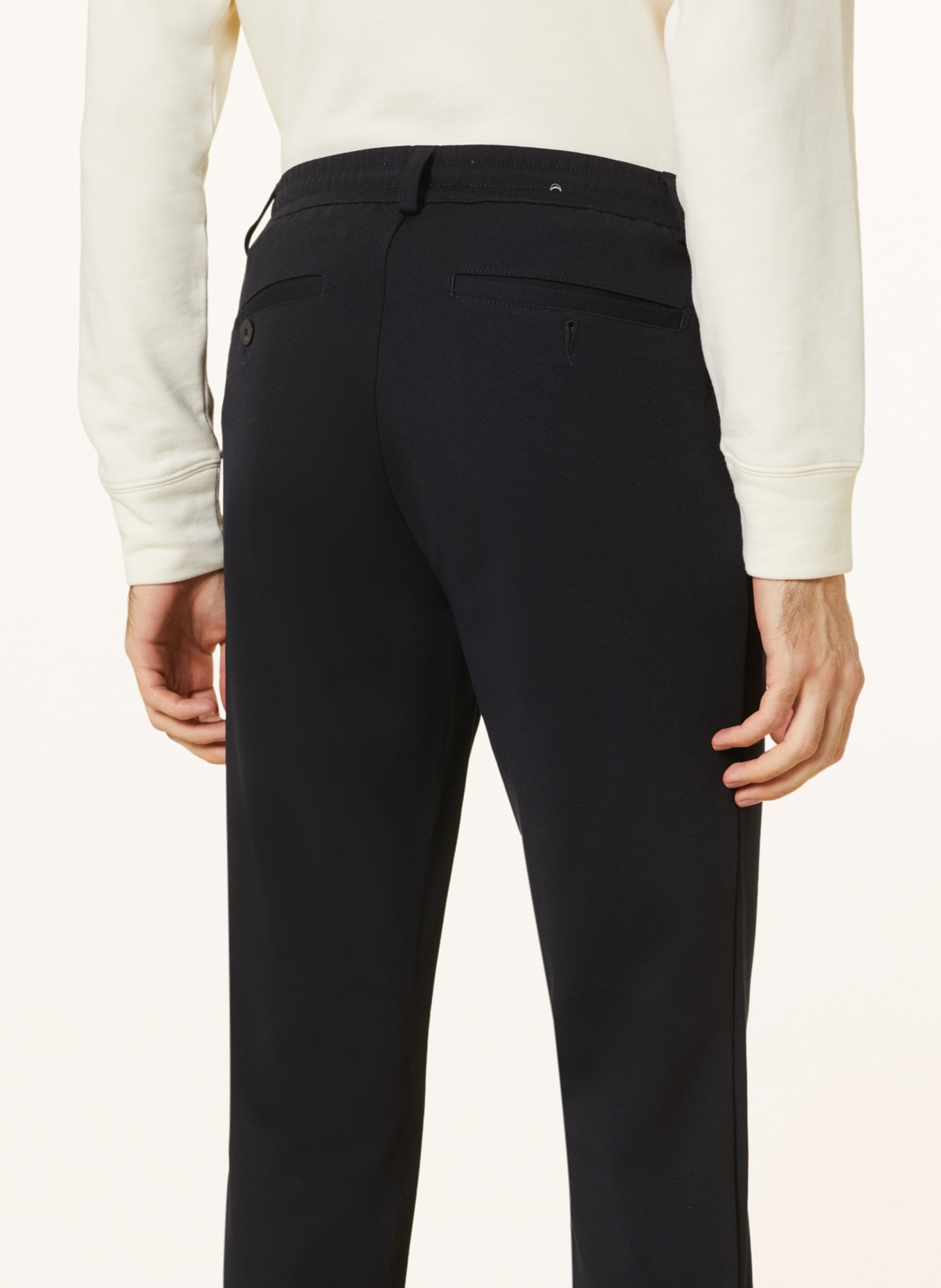 BRAX Trousers PHIL in jogger style Cropped fit, Color: DARK BLUE (Image 6)