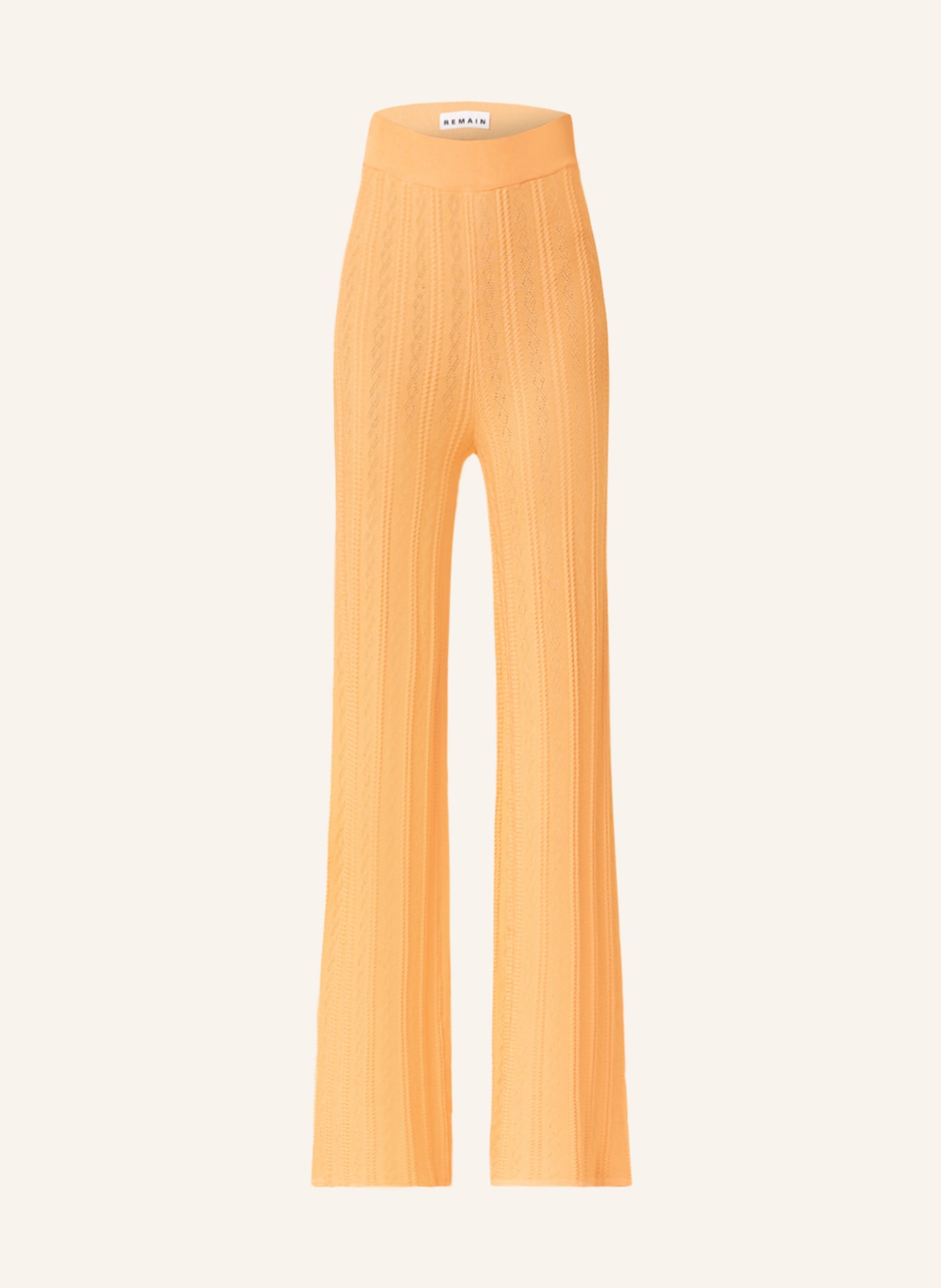 REMAIN Knit trousers, Color: ORANGE (Image 1)