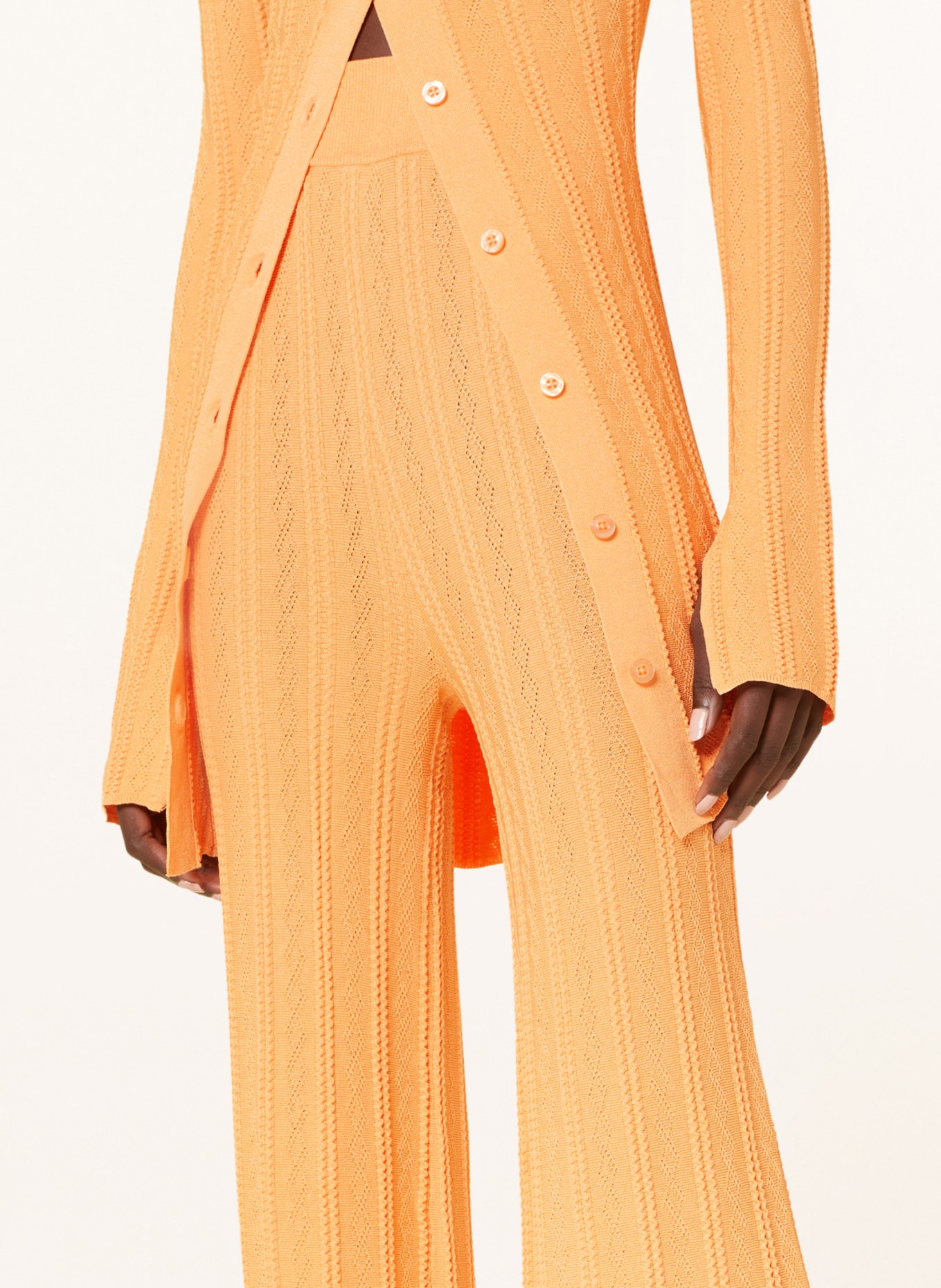 REMAIN Knit trousers, Color: ORANGE (Image 5)