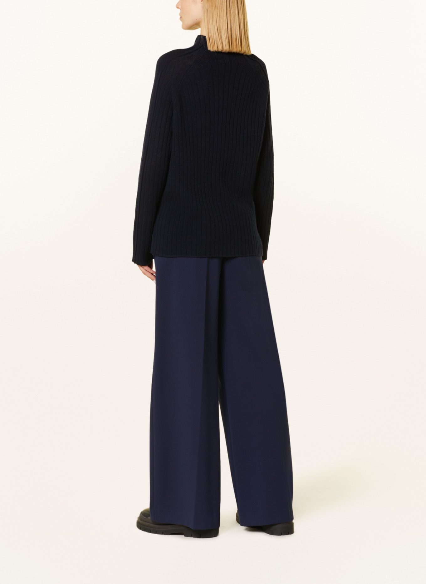 FFC Pullover mit Cashmere, Farbe: DUNKELBLAU (Bild 3)