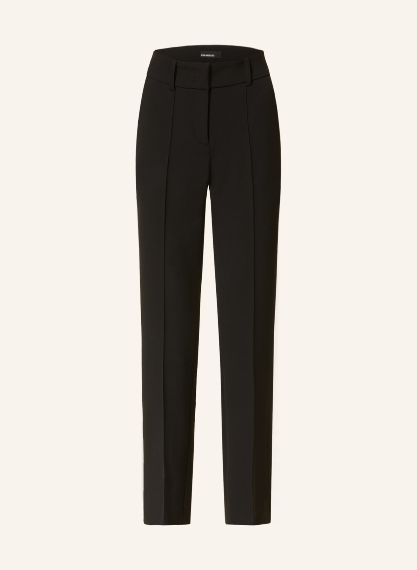 CAMBIO Bootcut-Hose FARAH: SCHWARZ