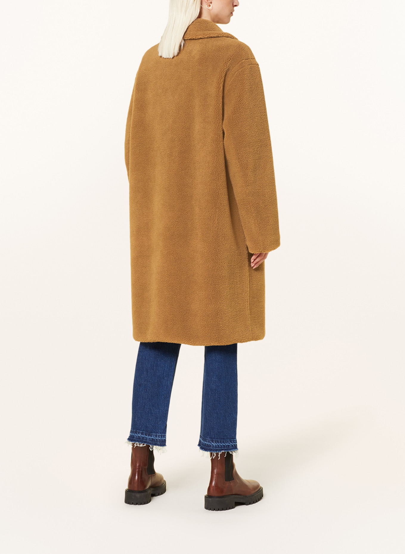 lilienfels Teddy coat, Color: CAMEL (Image 3)
