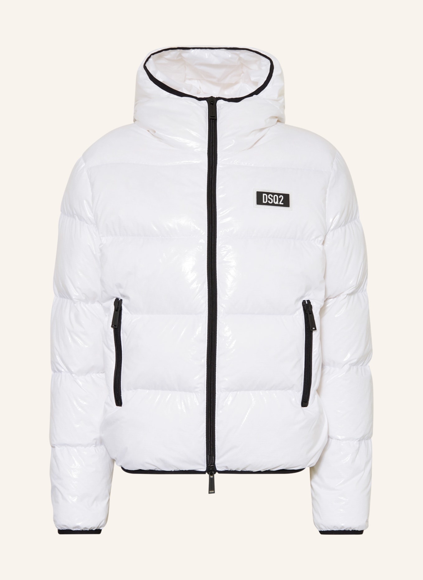 DSQUARED2 Down jacket, Color: WHITE (Image 1)