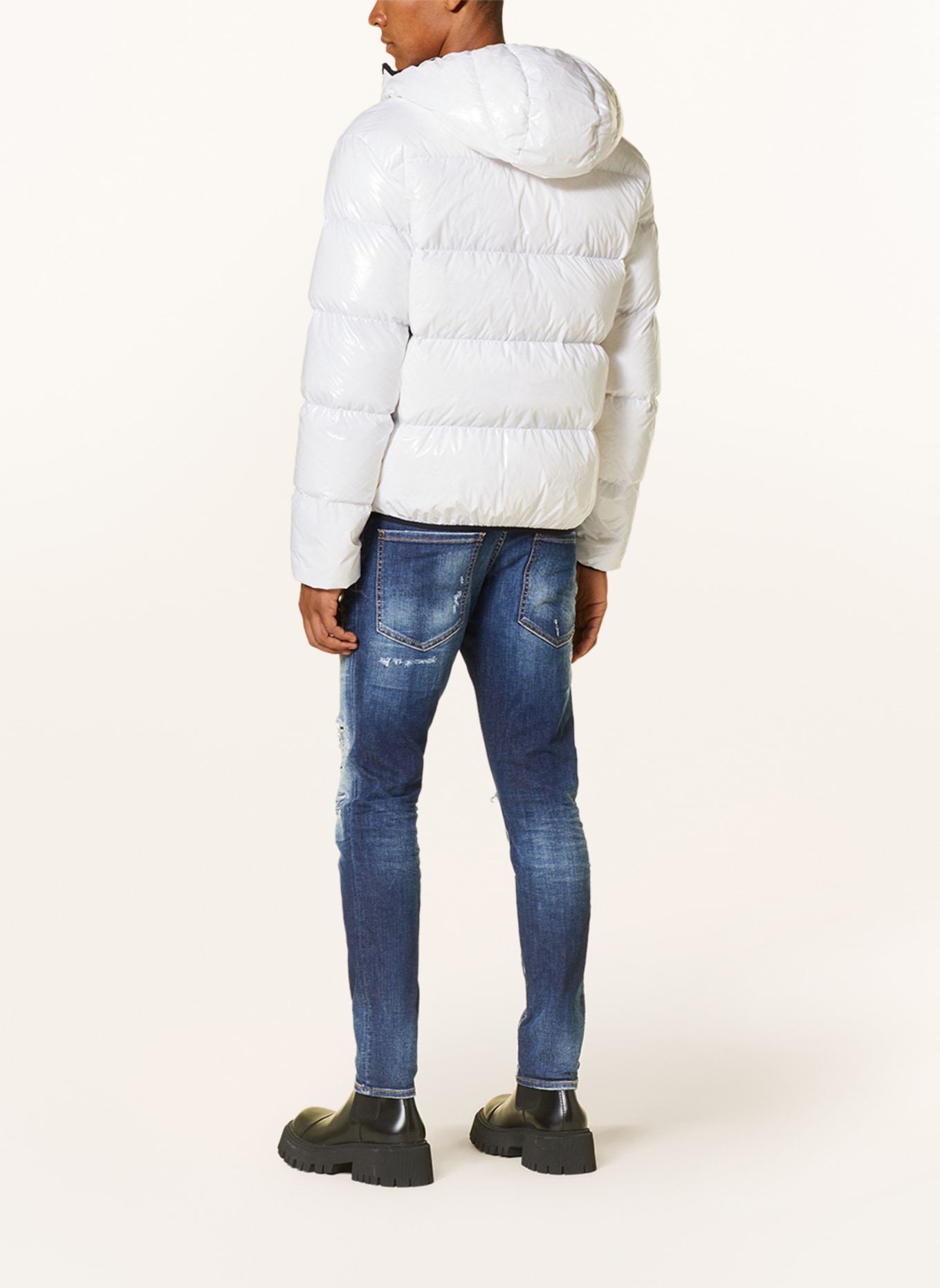 DSQUARED2 Down jacket, Color: WHITE (Image 3)