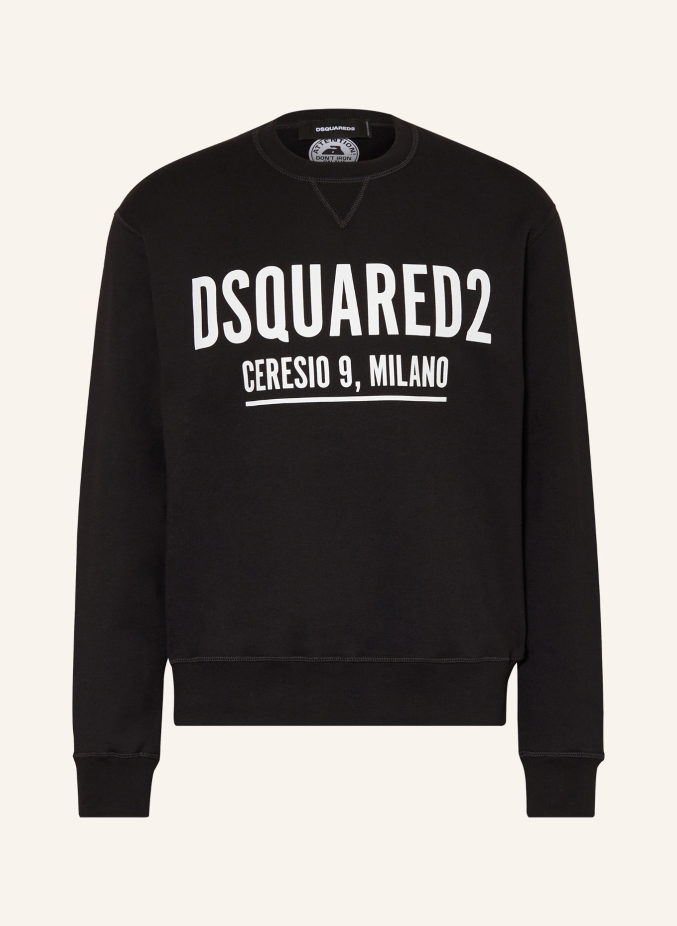 DSQUARED2 Sweatshirt, Color: BLACK (Image 1)