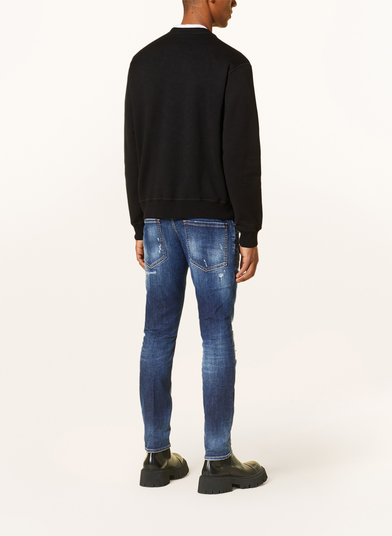DSQUARED2 Sweatshirt, Color: BLACK (Image 3)