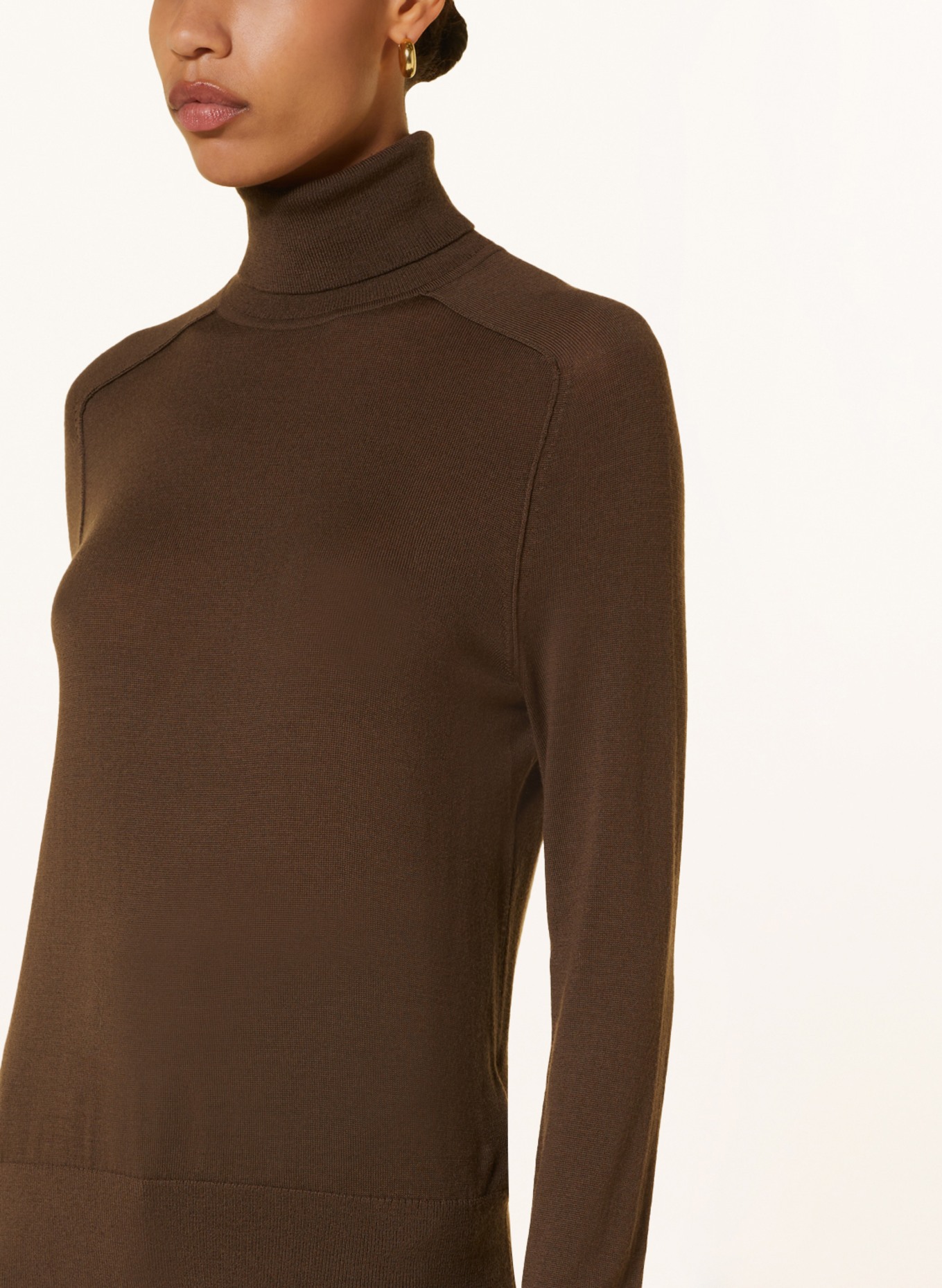 Calvin Klein Turtleneck sweater, Color: BROWN (Image 4)