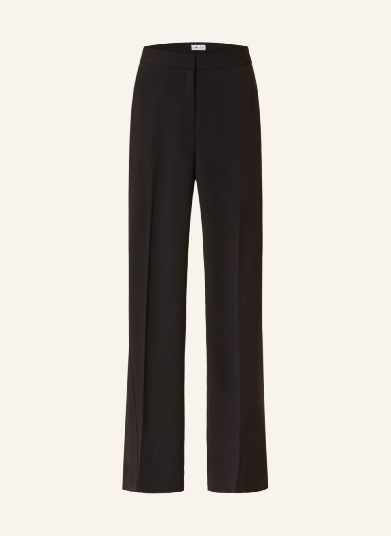 Calvin Klein Wide leg trousers, Color: BLACK (Image 1)