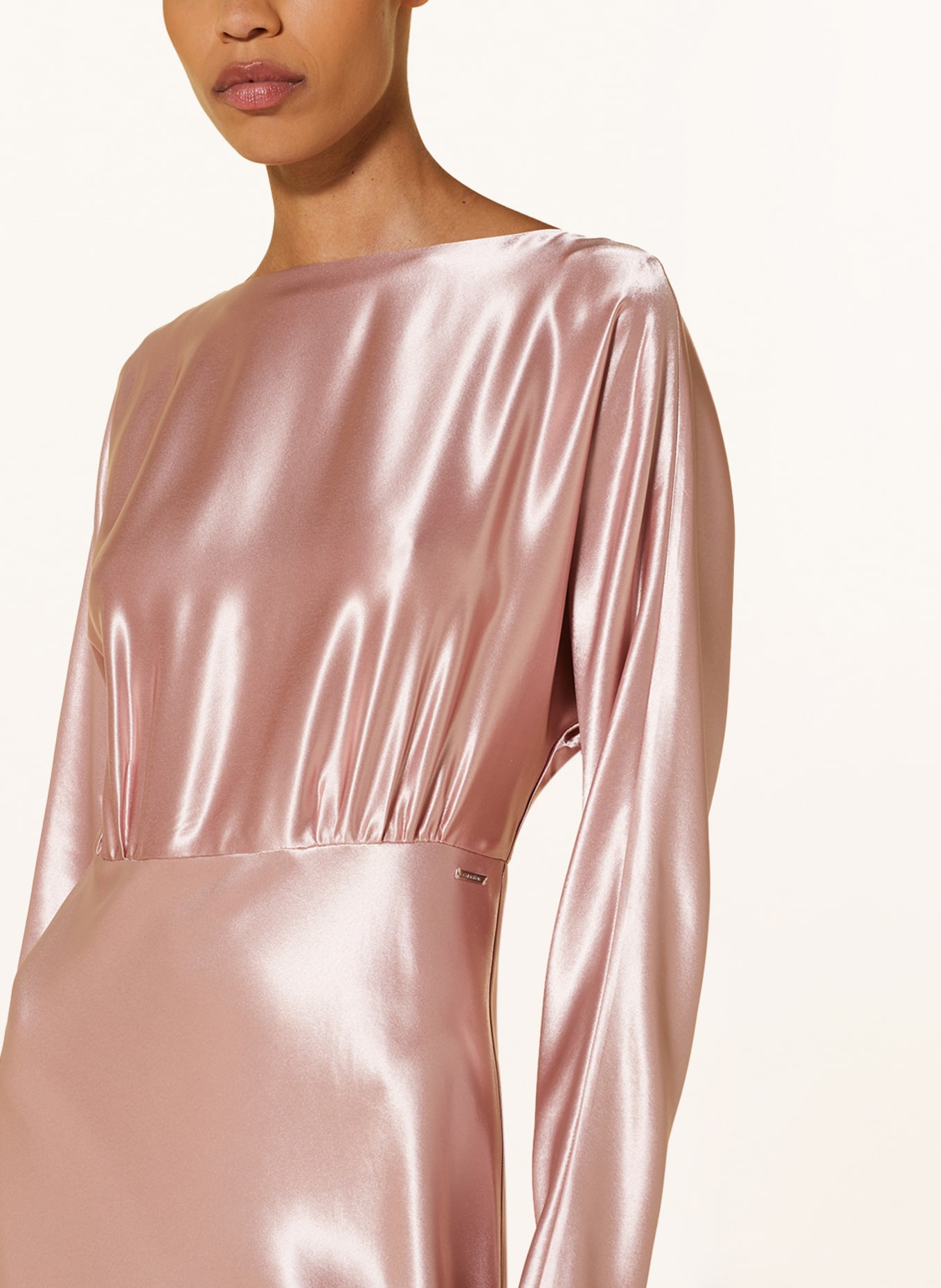 Calvin Klein Satin dress, Color: LIGHT PINK (Image 4)