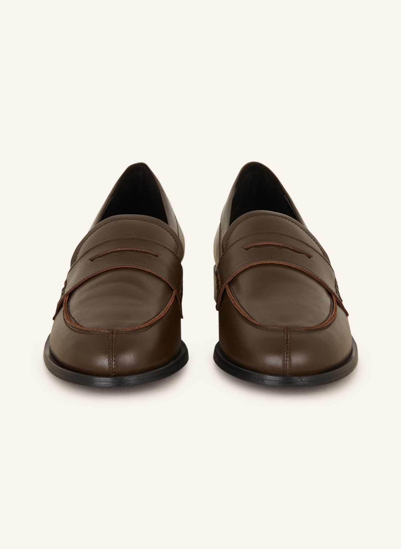Aeyde Penny loafers, Color: BROWN (Image 3)
