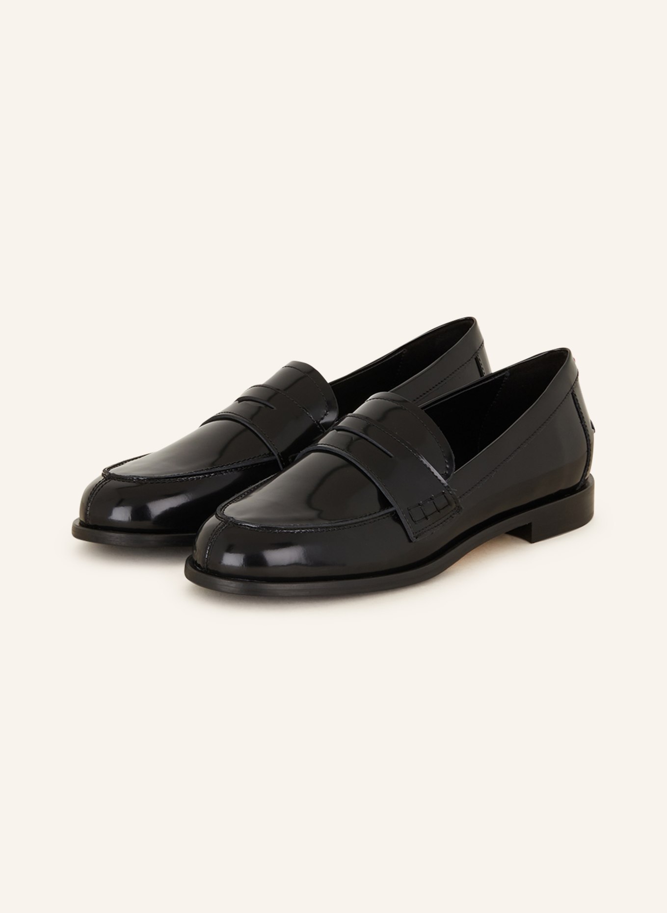 Aeyde Penny loafers, Color: BLACK (Image 1)