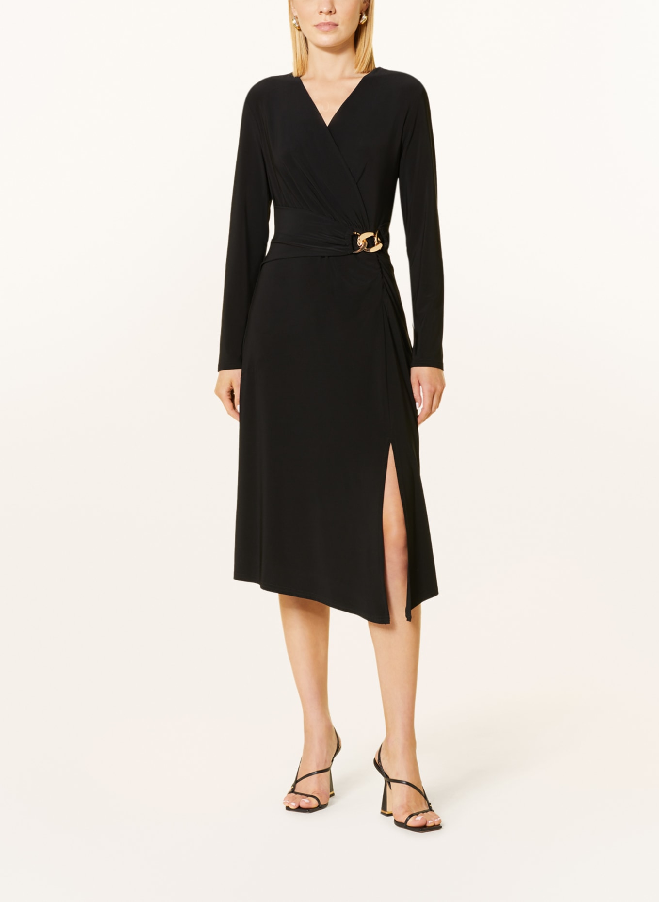 Joseph Ribkoff Dress, Color: BLACK (Image 2)