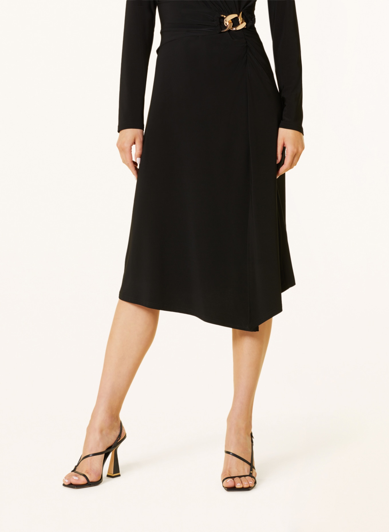 Joseph Ribkoff Dress, Color: BLACK (Image 4)