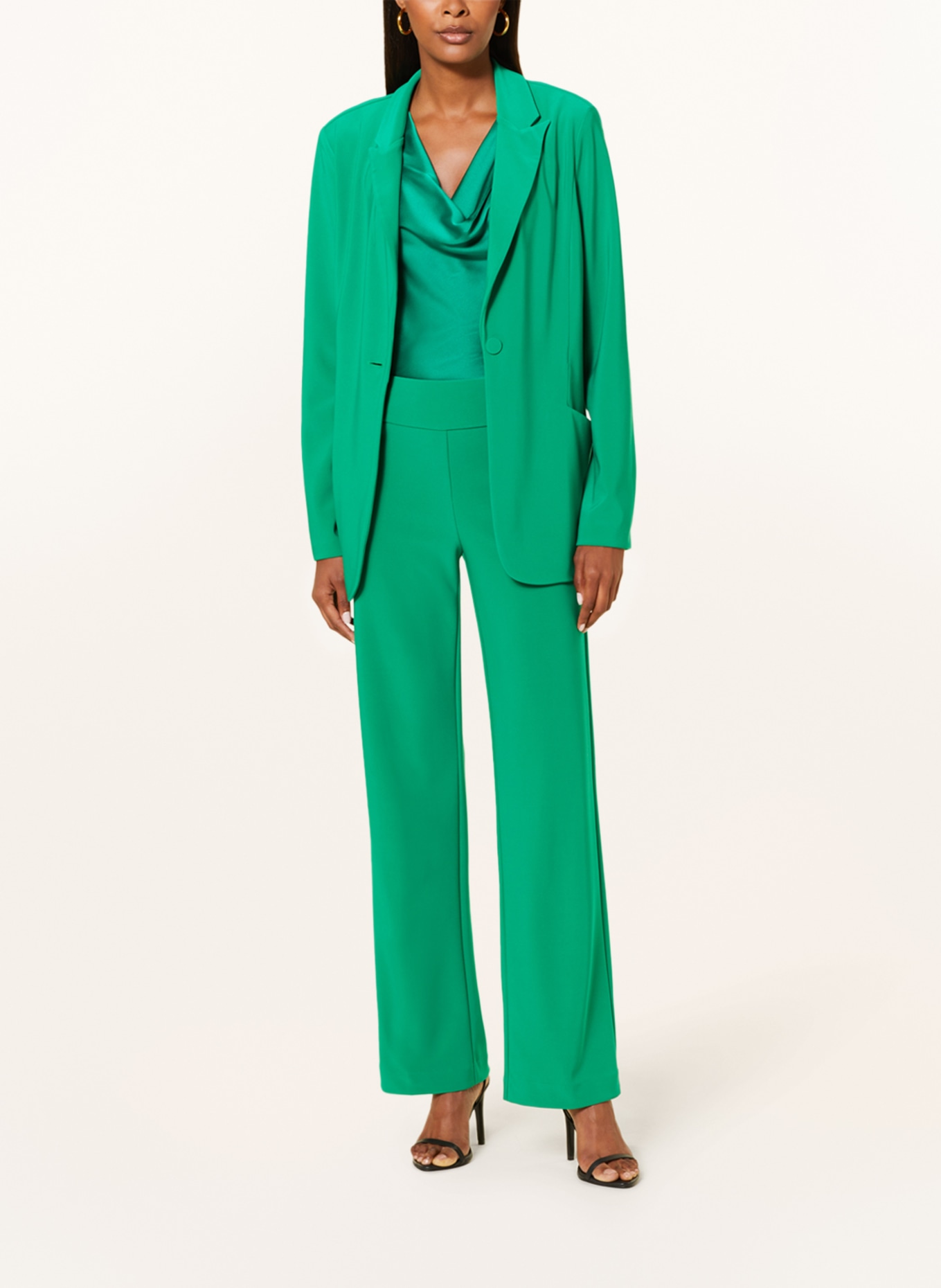 Joseph Ribkoff Jersey blazer, Color: GREEN (Image 2)