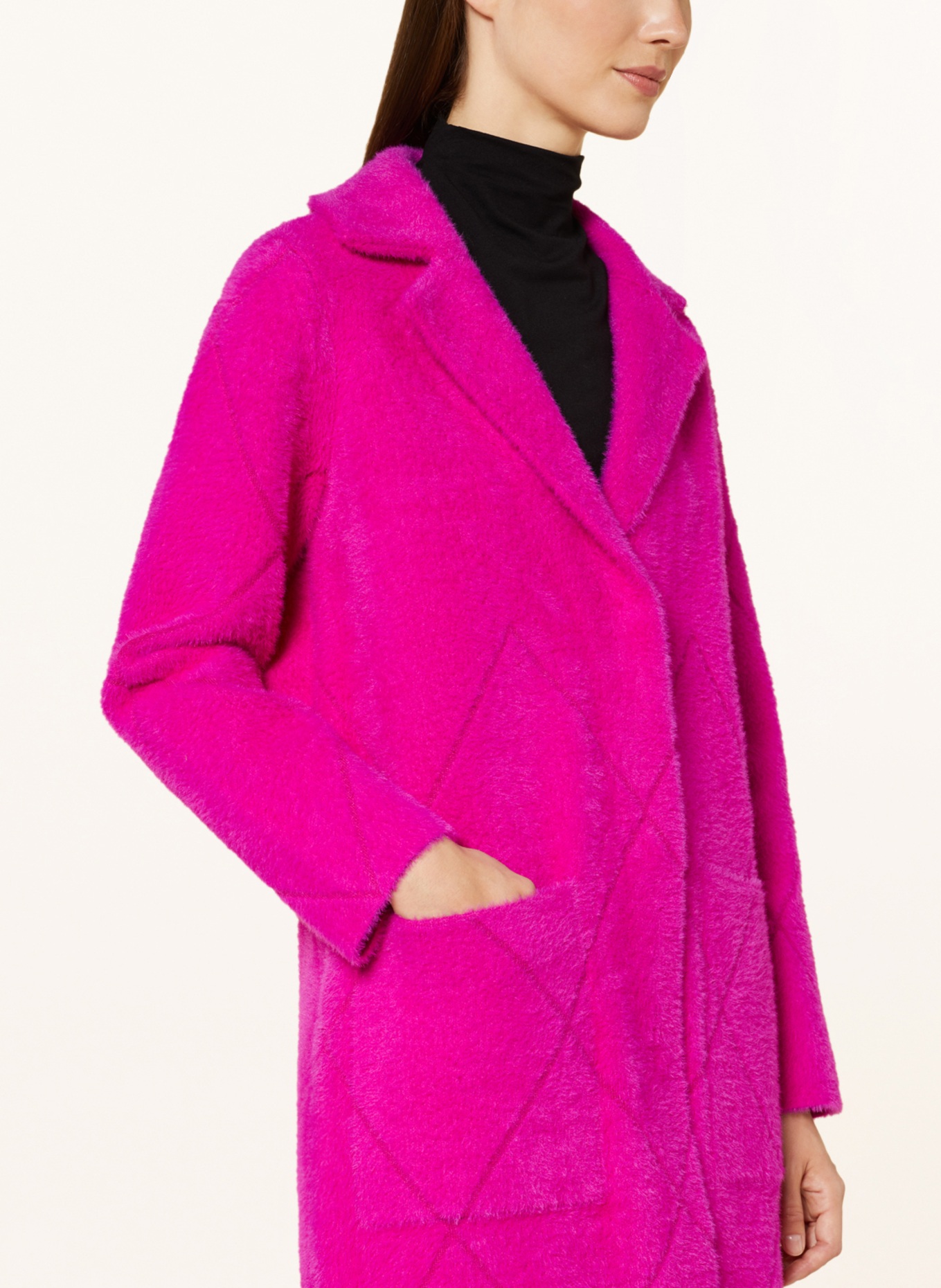 Joseph Ribkoff Coat, Color: PINK (Image 4)