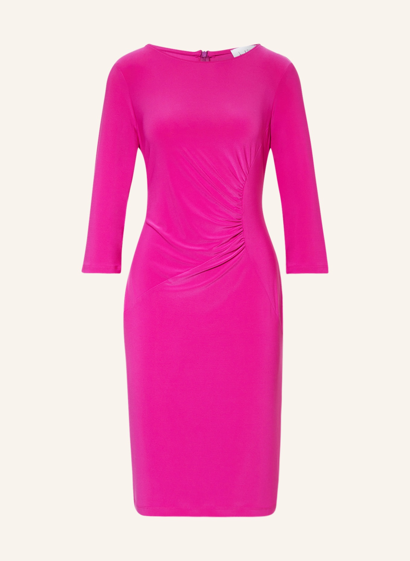 Joseph Ribkoff Sheath dress with 3/4 sleeves, Color: PINK (Image 1)