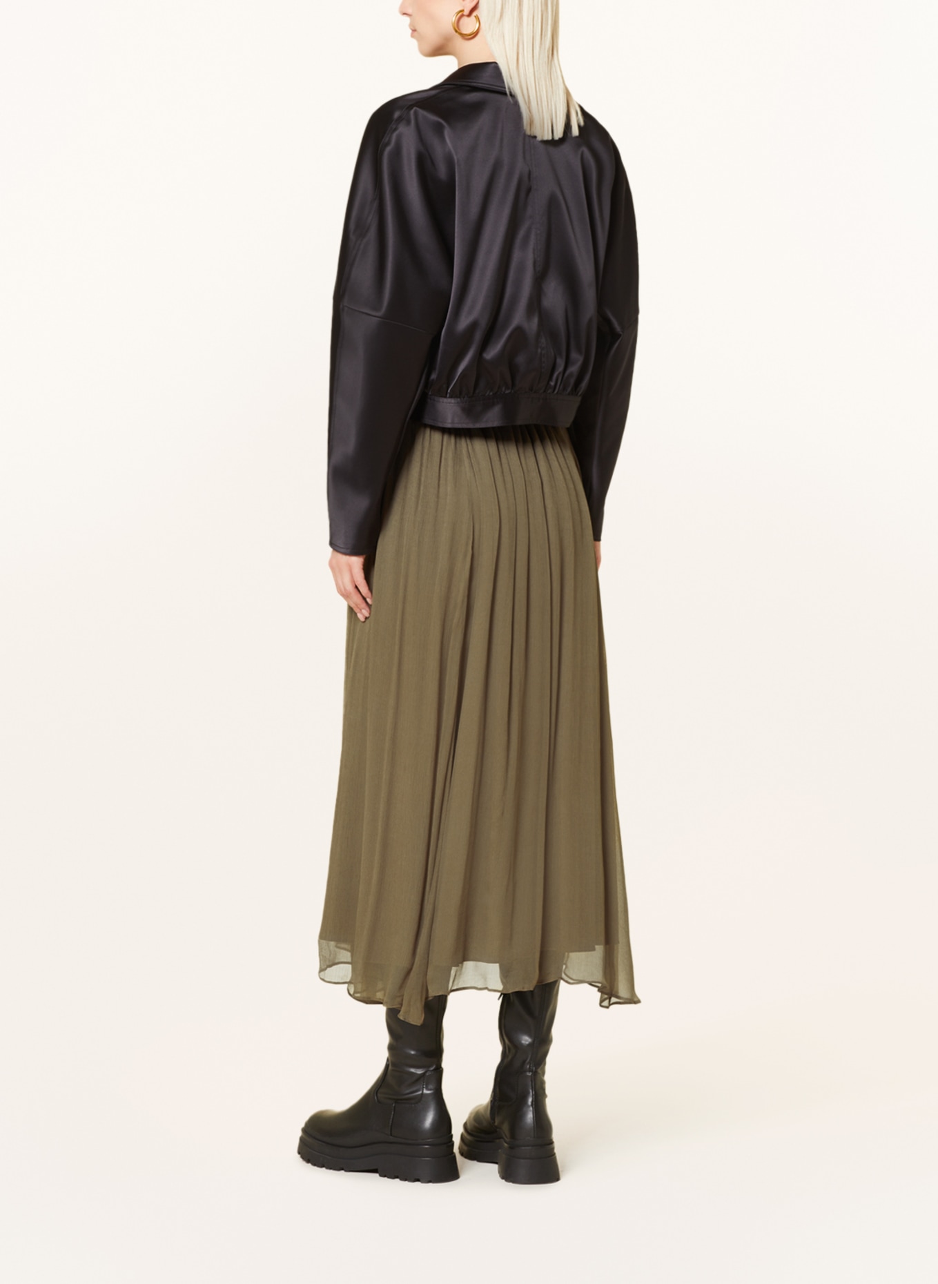 MRS & HUGS Skirt, Color: KHAKI (Image 3)