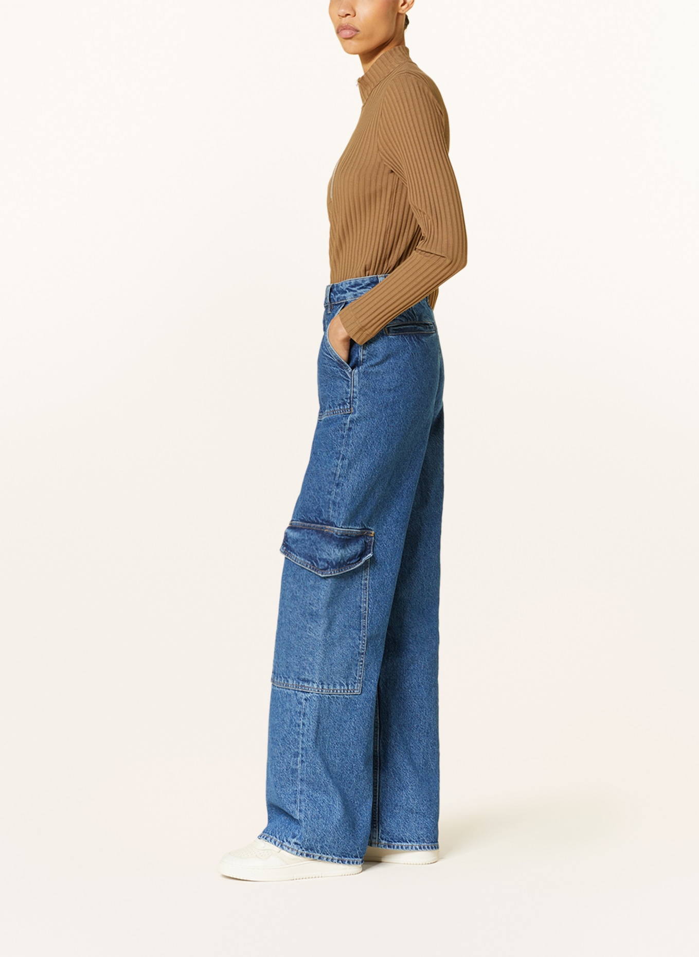 MRS & HUGS Jeansy bojówki, Kolor: MID BLUE (Obrazek 4)
