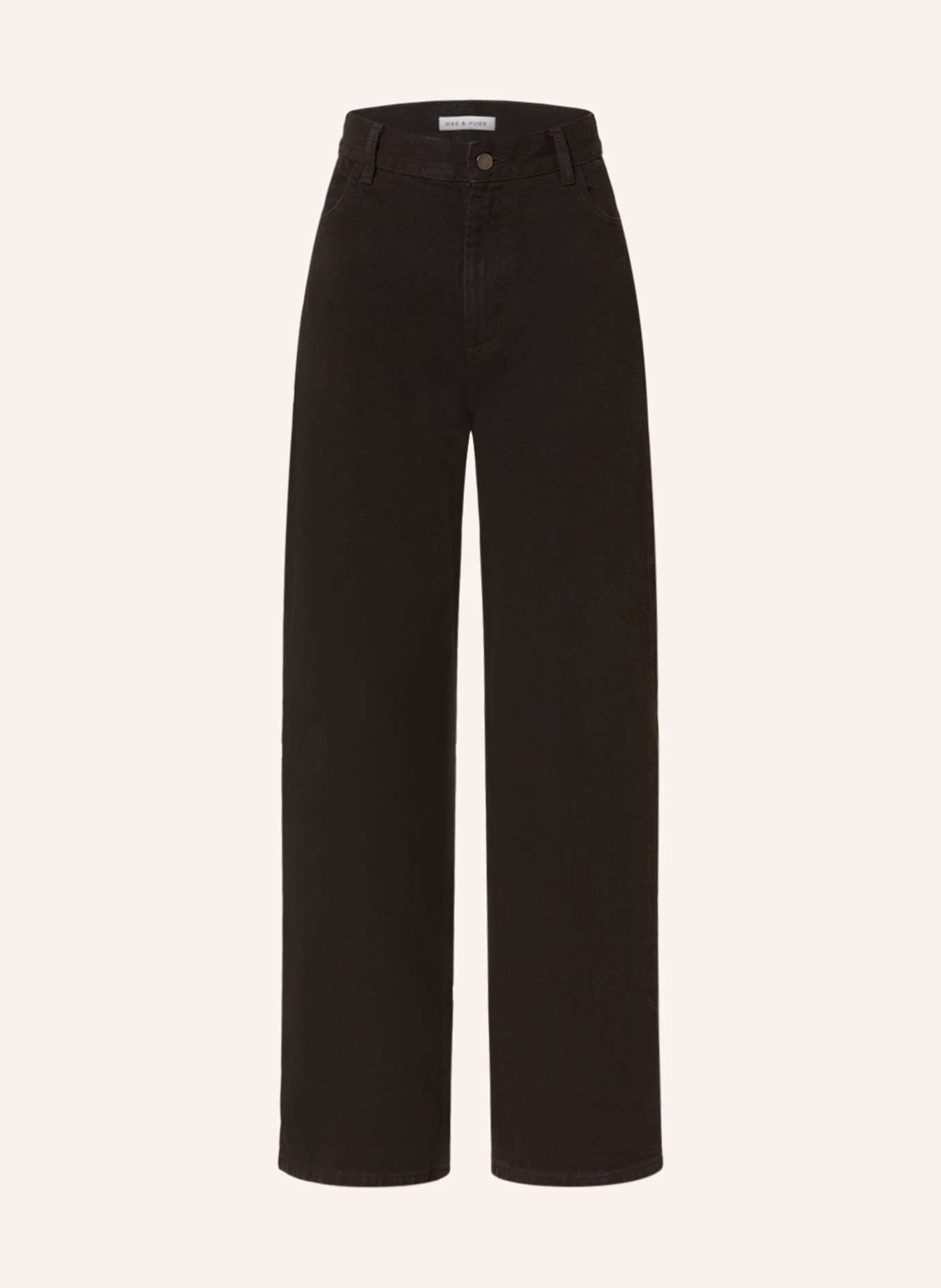 MRS & HUGS Straight jeans, Color: BLACK (Image 1)