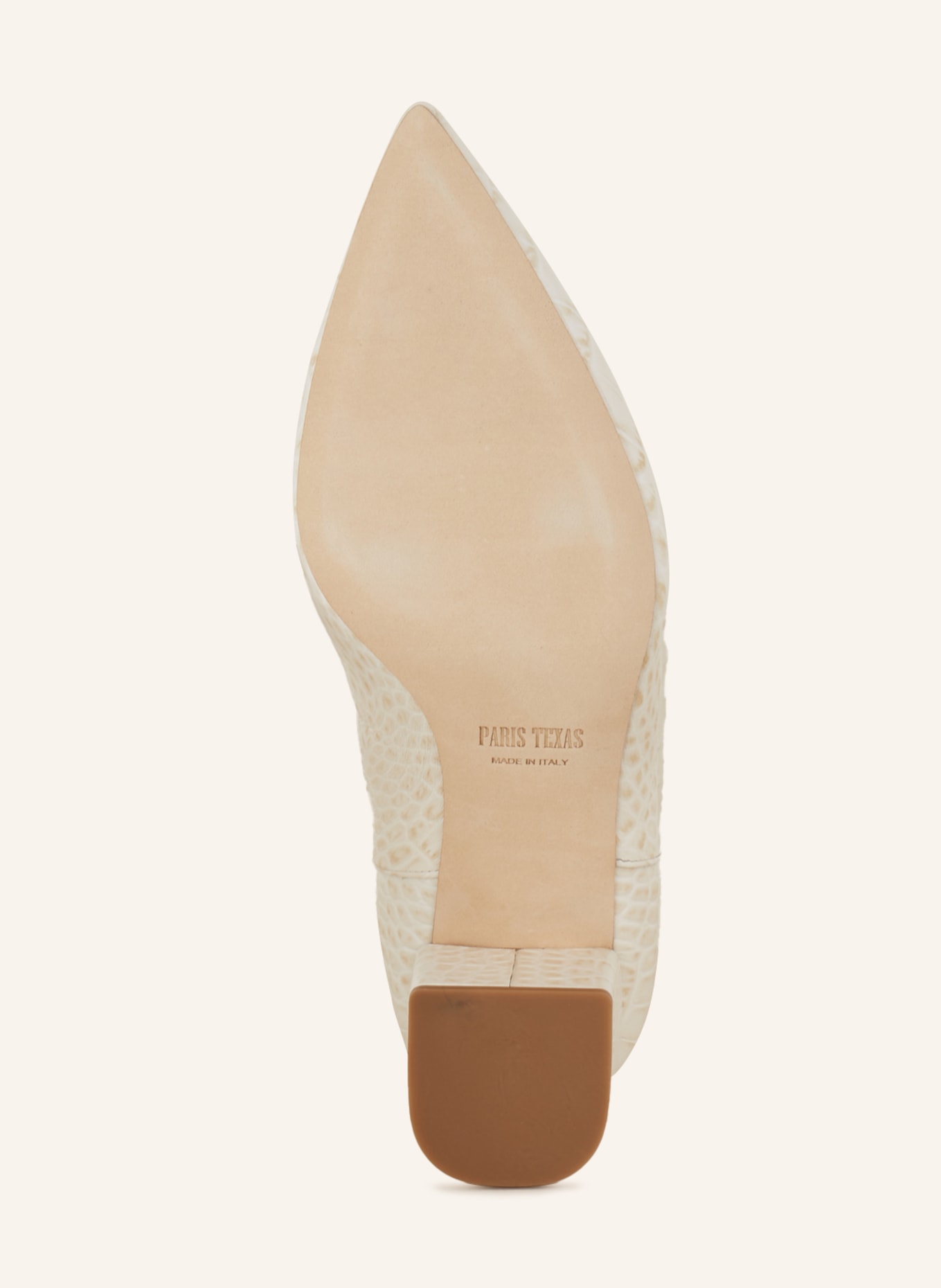 PARIS TEXAS Ankle boots ANJA, Color: WHITE (Image 6)