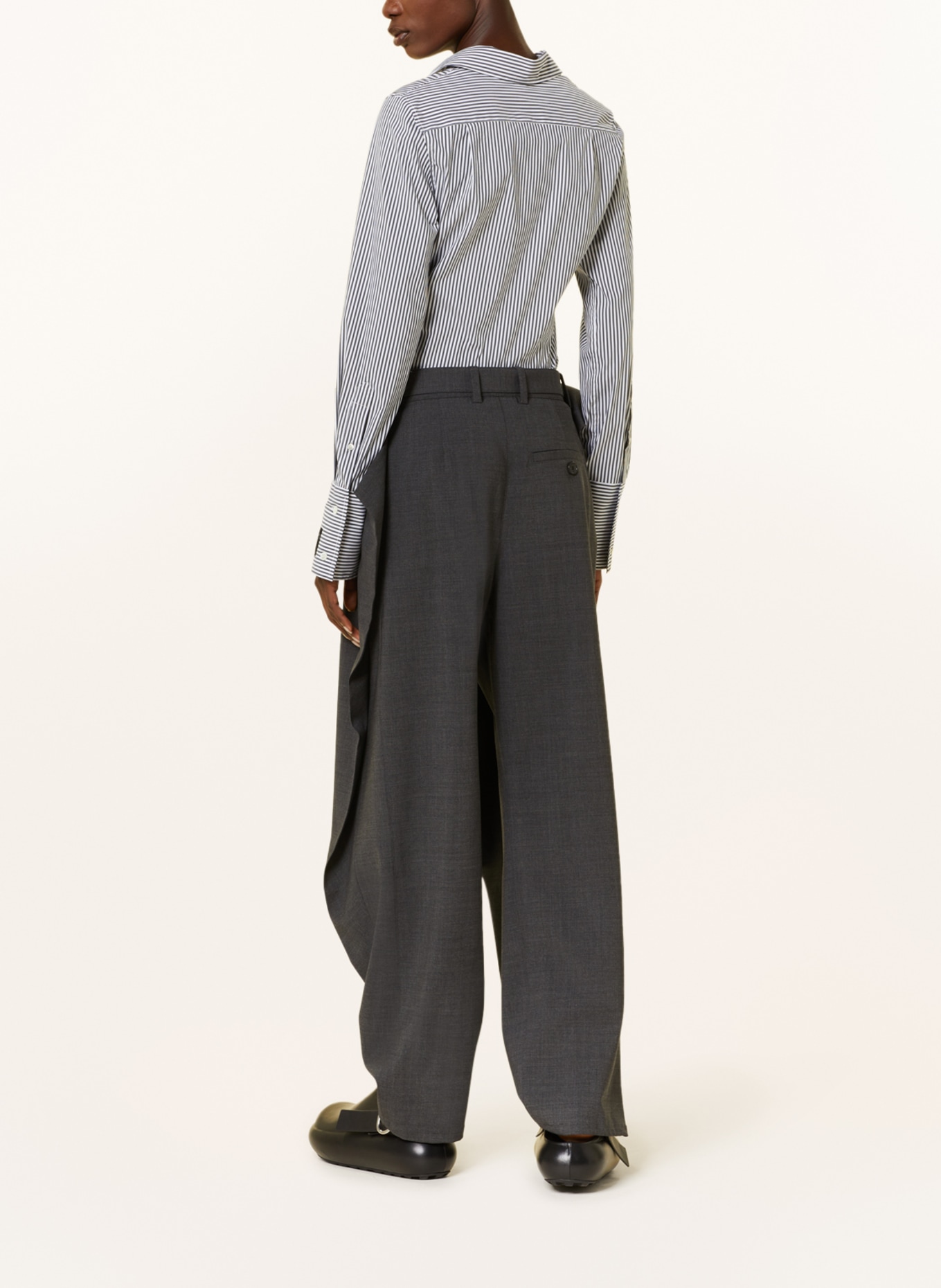 JW ANDERSON Trousers PADLOCK, Color: GRAY (Image 3)