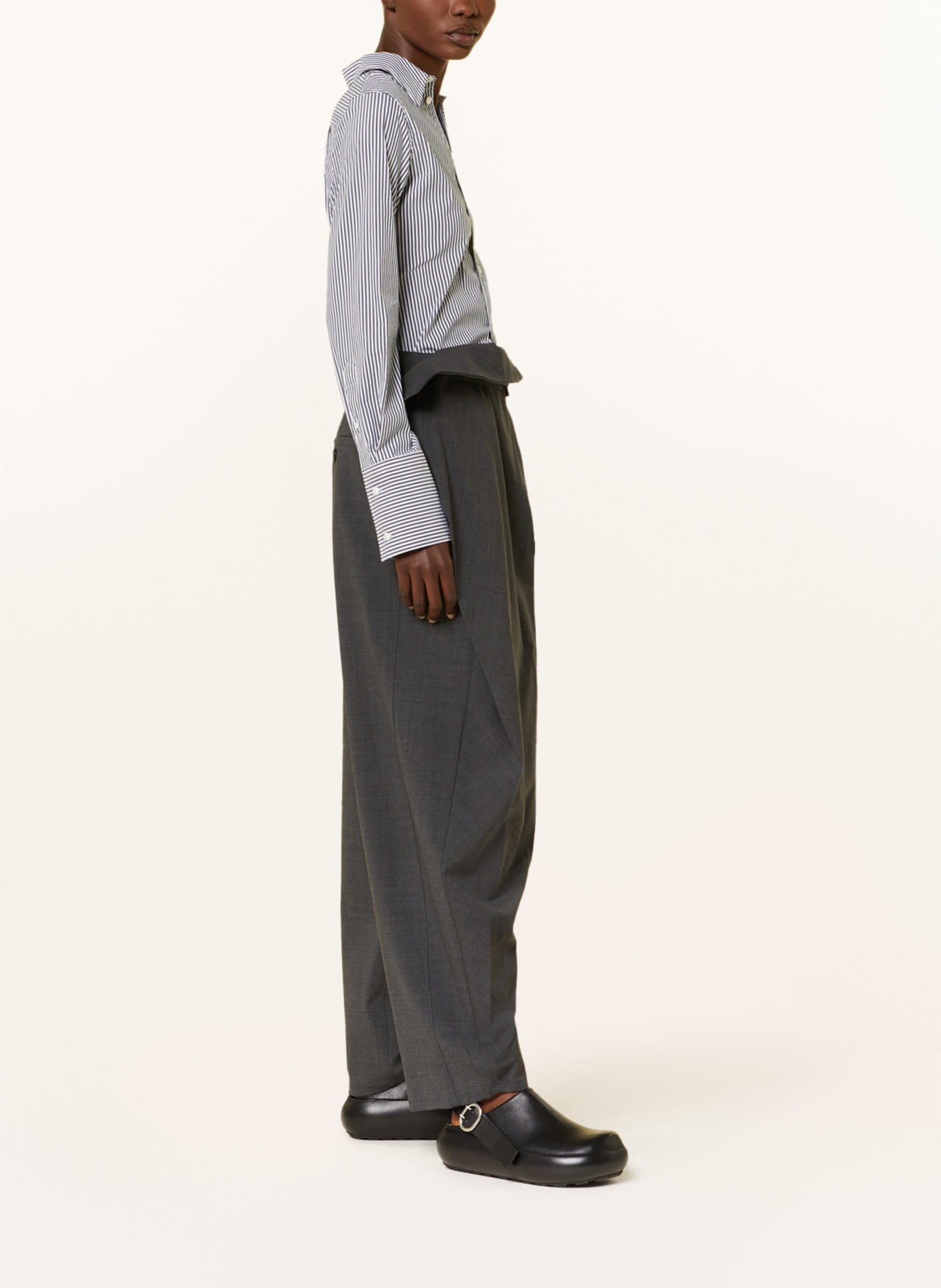 JW ANDERSON Trousers PADLOCK, Color: GRAY (Image 4)