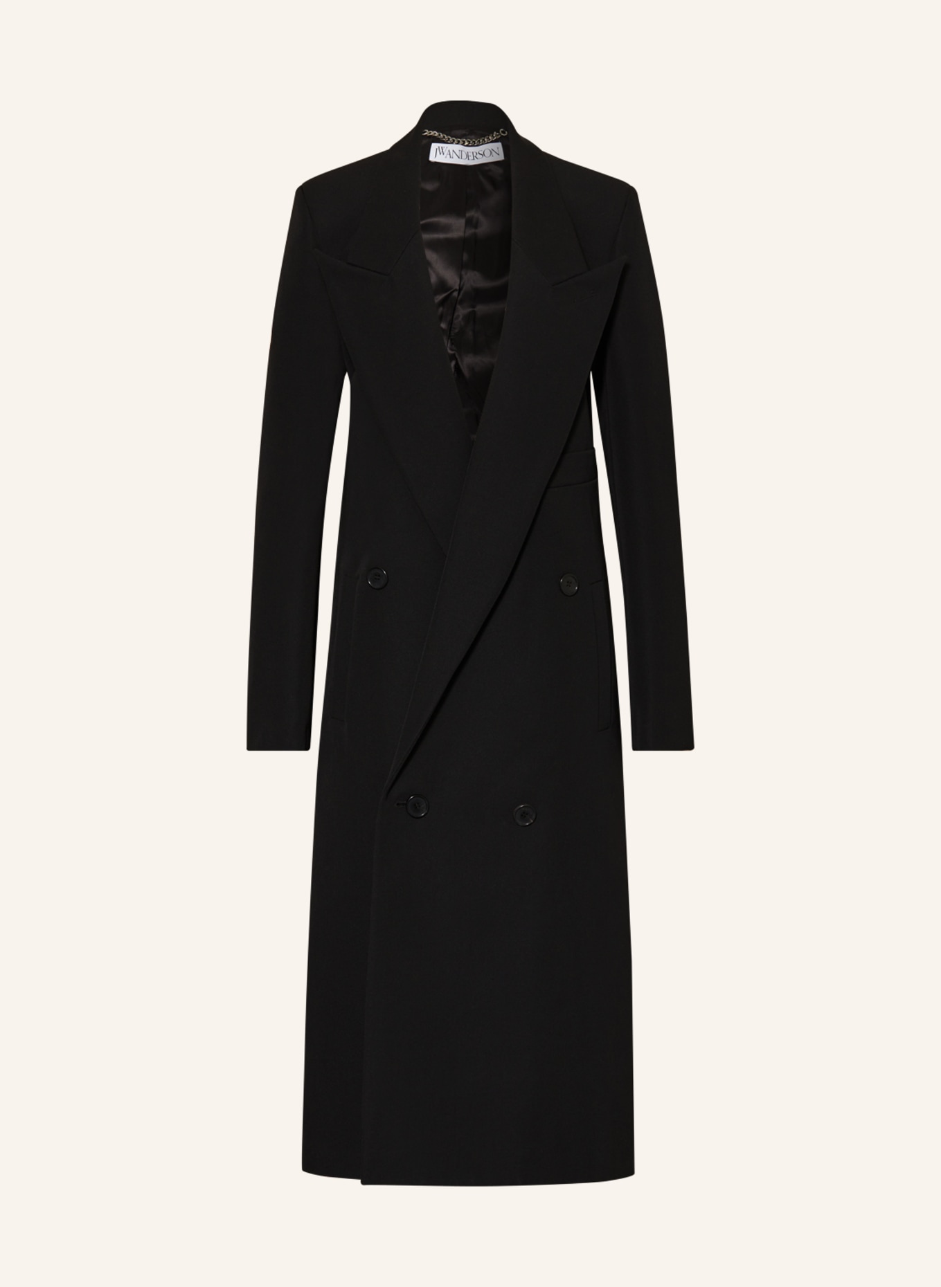 JW ANDERSON Coat, Color: BLACK (Image 1)